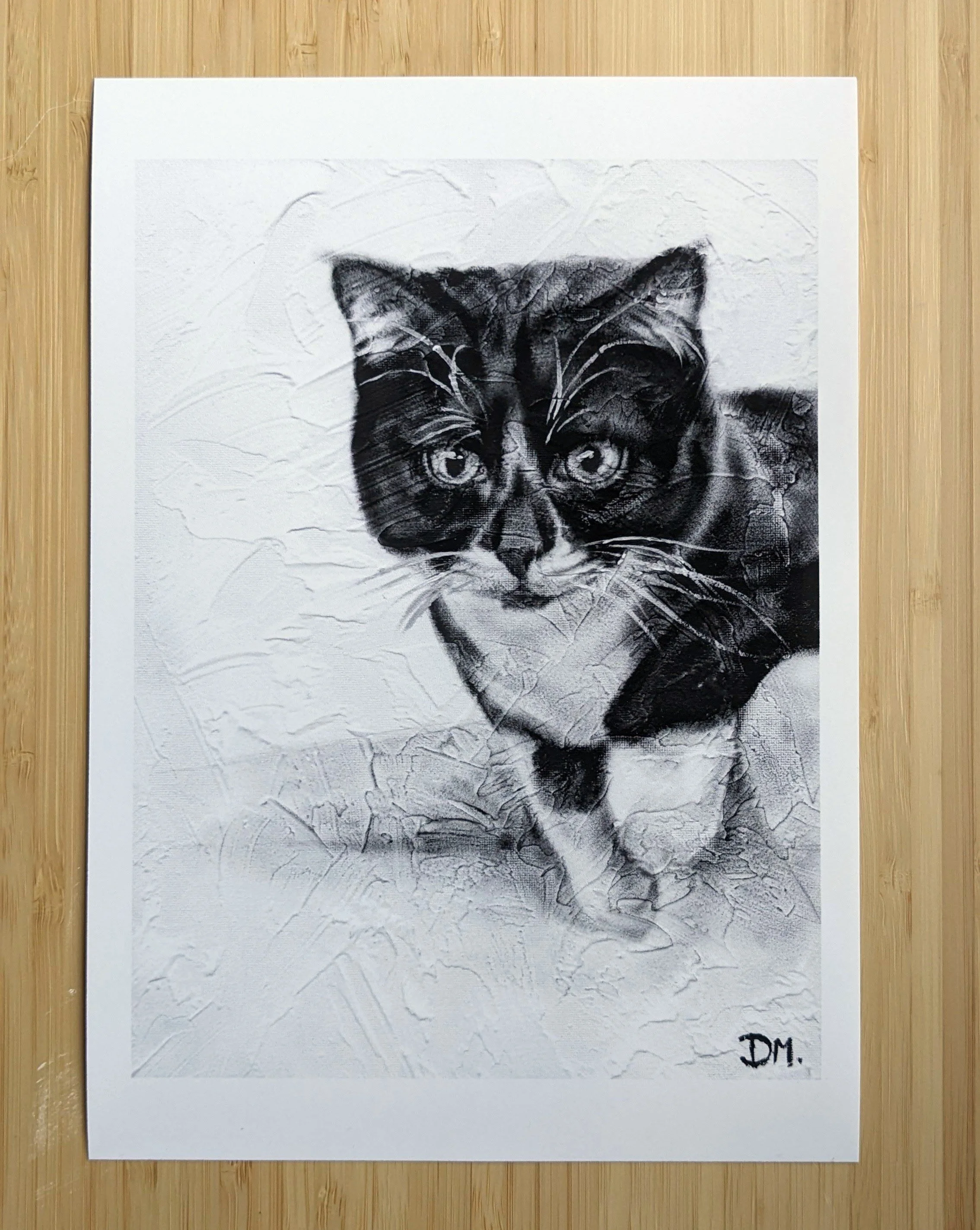 Leaning Giclee Print