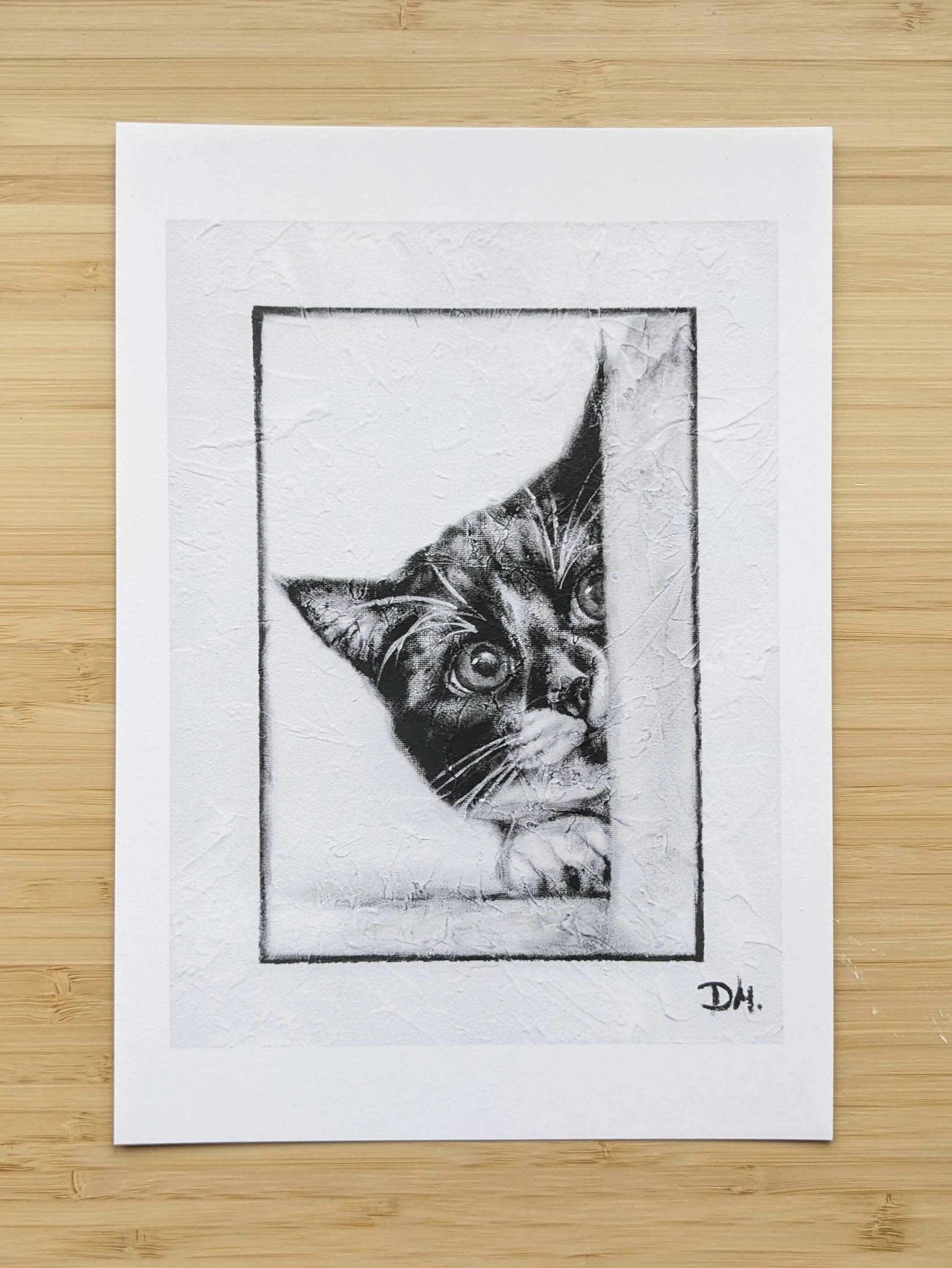 Peeking - Giclee Print
