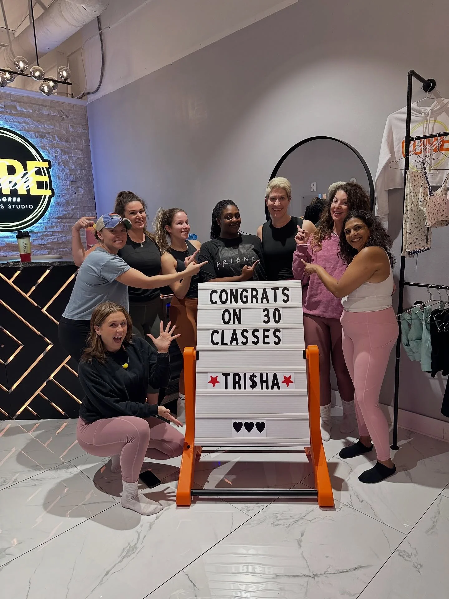 We are SO proud of our incredible members who are ALREADY hitting huge milestones!!! 

✨Trisha is a queen 👑 for hitting 30 classes already!! 

If you&rsquo;re ready for the shakes, milestones, and fun celebrations, send us a message! We would love t