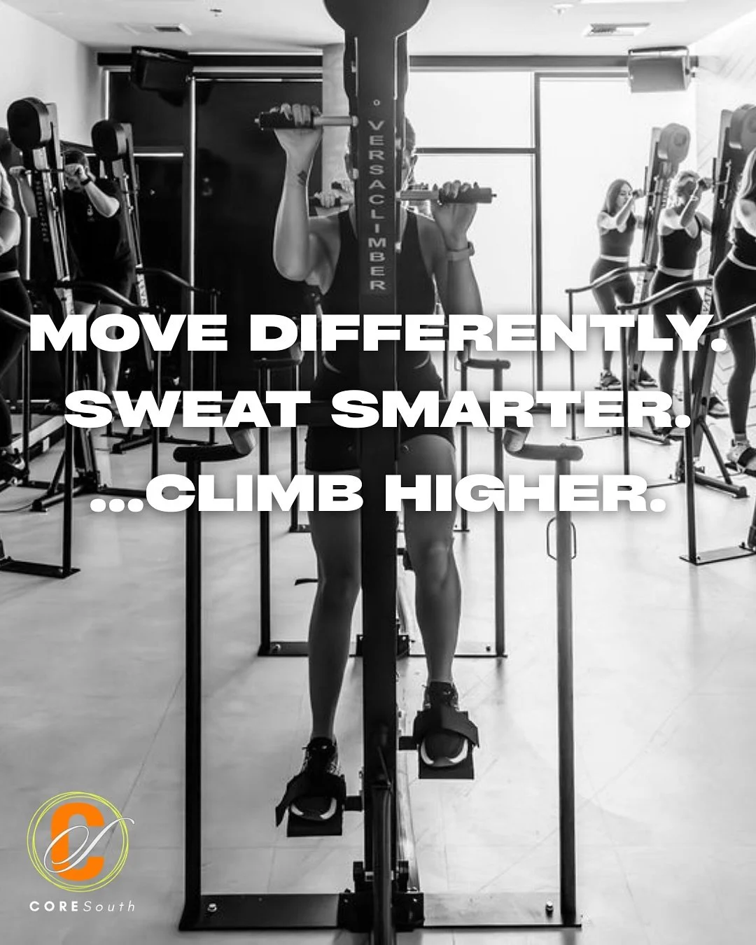 MEET THE VERSACLIMBER... 

The VersaClimber is the most efficient full-body cardio workout in fitness.  Zero impact, total engagement and unmatched intensity.  Every climber works your legs, core and arms in one smooth, vertical motion delivering max