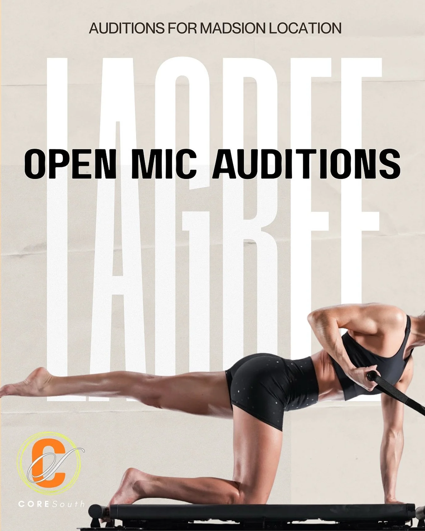 The mic is on and we&rsquo;re listening 🎤

CoreSouth Madison is searching for instructors who bring energy, passion, precision and presence. 

We&rsquo;re hosting open mic auditions and building out our next certification class!  The next generation