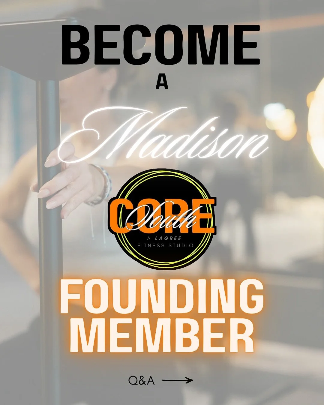 ✨𝐌𝐀𝐃𝐈𝐒𝐎𝐍✨ This one is for you! 👀 

Our Founding Memberships are now available, but what does that really mean?? What are all the perks and why NOW?!

Swipe for a little Q&amp;A 🧡

Founding Memberships ➡️ www.coresouthlagree.com/pricing

#cor