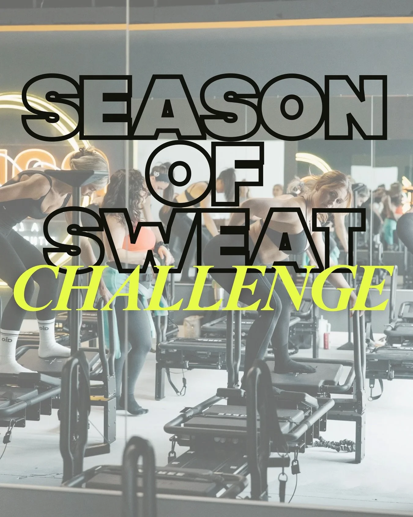 💦SEASON OF SWEAT CHALLENGE💦

There are only 45 days left in 2025- that&rsquo;s it! 
- So let&rsquo;s finish out the year strong- don&rsquo;t wait until next year to invest in yourself! 

Here is the challenge: 30 classes in 45 days. 
Yes, you can d