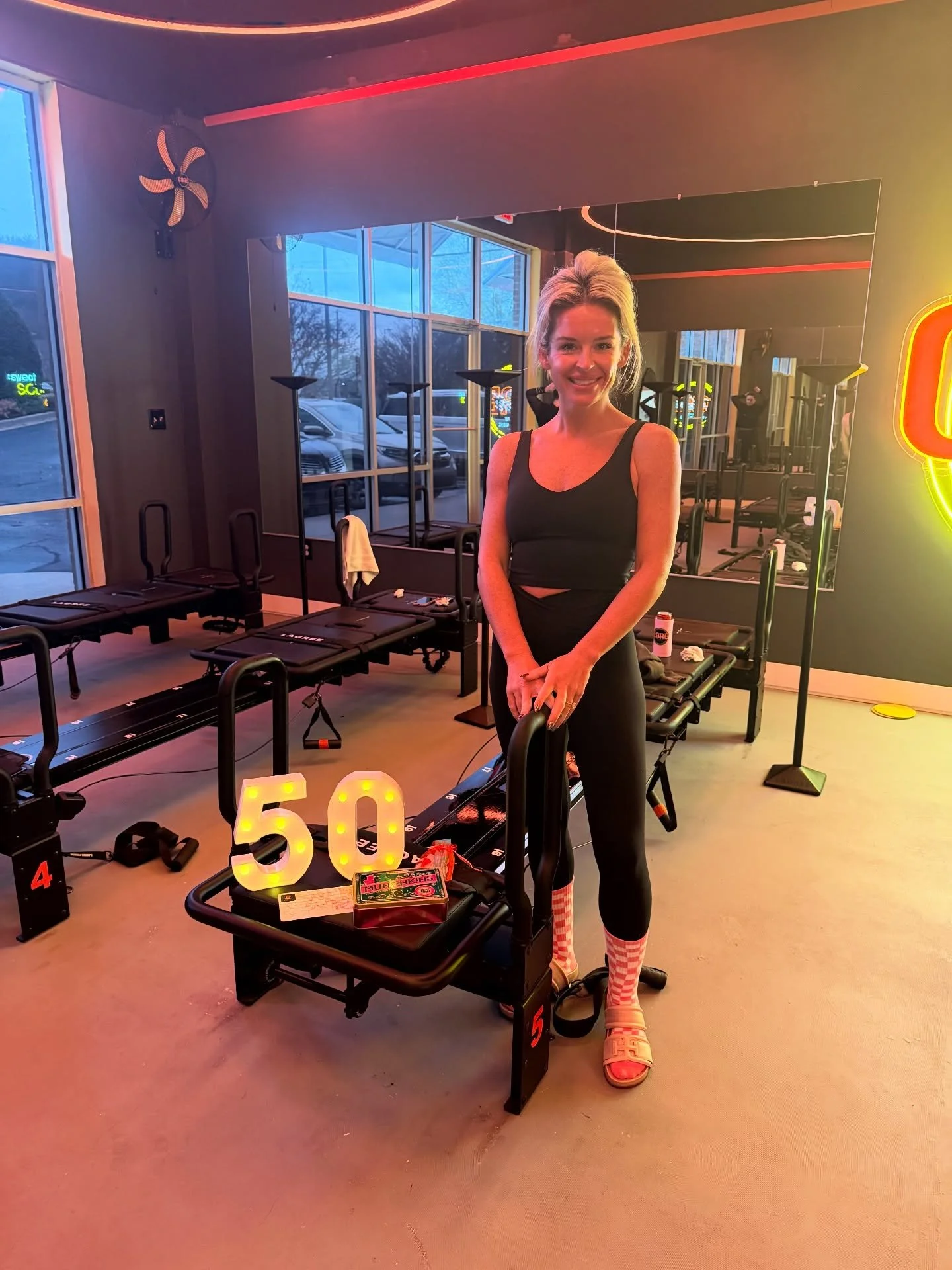 🍑CONGRATS SARA🍑

50 classes!!!! Incredible!!! Sara is locked in and we could not be prouder of her!! She also has one of the prettiest lunges that we&rsquo;ve ever seen! 🌟

We asked Sara what she loves about CoreSouth and she said, &ldquo;Lagree h