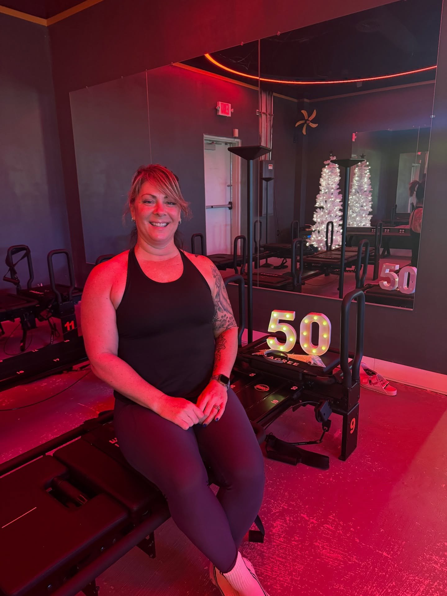 ⚡️𝐊𝐑𝐈𝐒𝐓𝐄𝐍⚡️

50 classes looks good on you!! So proud of you, Kristen- you are so strong!! 💪

We asked Kristen what she loved about CoreSouth, and she said&hellip;
&ldquo;I love CoreSouth Lagree because it makes me feel strong, the staff are a
