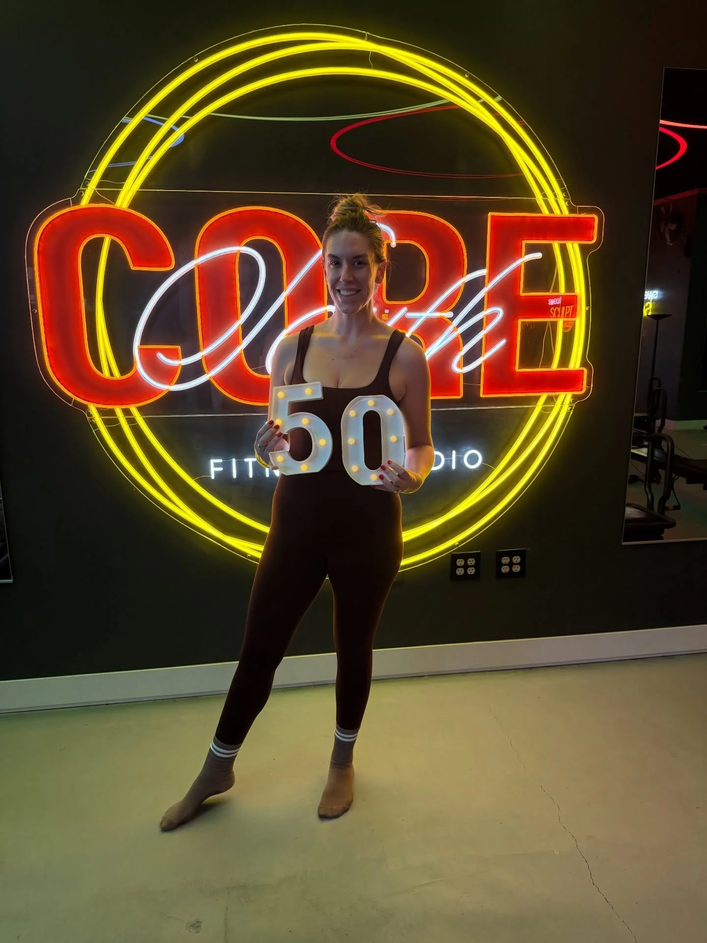 🧡𝐉𝐄𝐒𝐒𝐈𝐂𝐀!!🧡

50 classes looks good on you!!! You are such a gem and we are so proud of you and honored to be part of your journey! 

We asked Dr. Jessica what she loves about CoreSouth and she said&hellip;
&ldquo;50 classes down and I&rsquo;