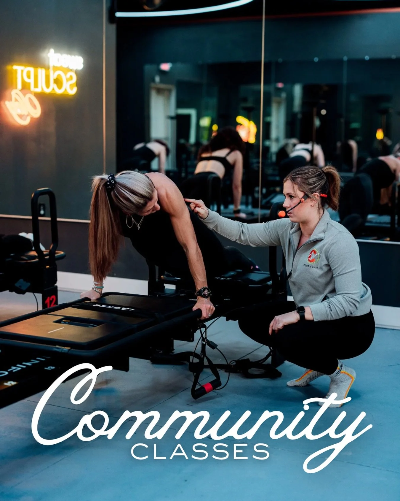 You may have noticed Community Classes popping up on our schedule, and we wanted to share a little more about what they&rsquo;re all about&hellip;and how to book 💻

At CoreSouth Lagree, community is at the heart of everything we do. Our Community Cl