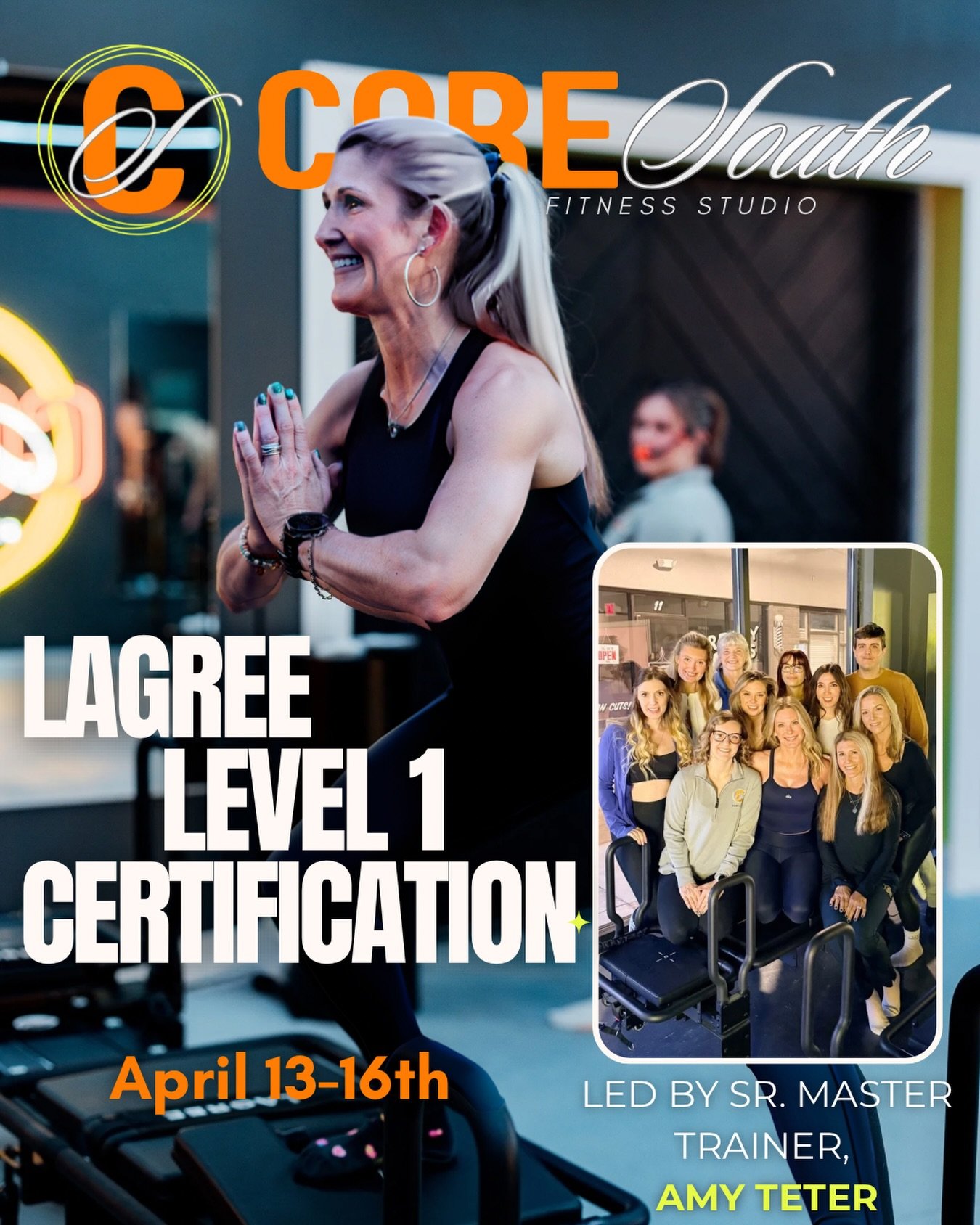 ✨ Guntersville is getting Lagree and we&rsquo;re looking to grow our team!!

Join us in Guntersville, Alabama for an official Lagree Level 1 Certification led by Senior Master Trainer, Amy Teter.

This will be a small, intimate training experience de
