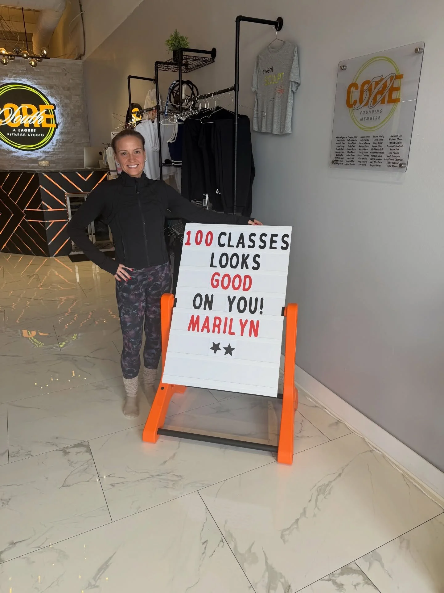 📣 SUNDAY SHOUTOUT 📣

The shakes were strong this week!

Huge congrats to Marilyn Lennihan for hitting 100 classes &mdash; triple digits looks good on you! 👏

And big cheers to our 50 class crew:
✨ Sarah Thompson
✨ Amanda Evans
✨ Jeanne Efird

We l