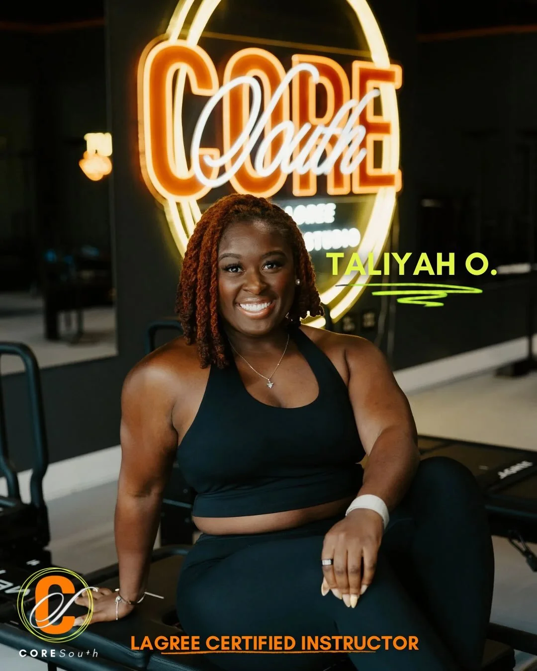 ✨ Instructor Spotlight: Taliyah ✨

Meet Taliyah, one of our incredible instructors and Team Lead at CoreSouth Madison! 🔥

From the moment you walk into class, Taliyah brings the perfect mix of energy, encouragement, and motivation to help you push p