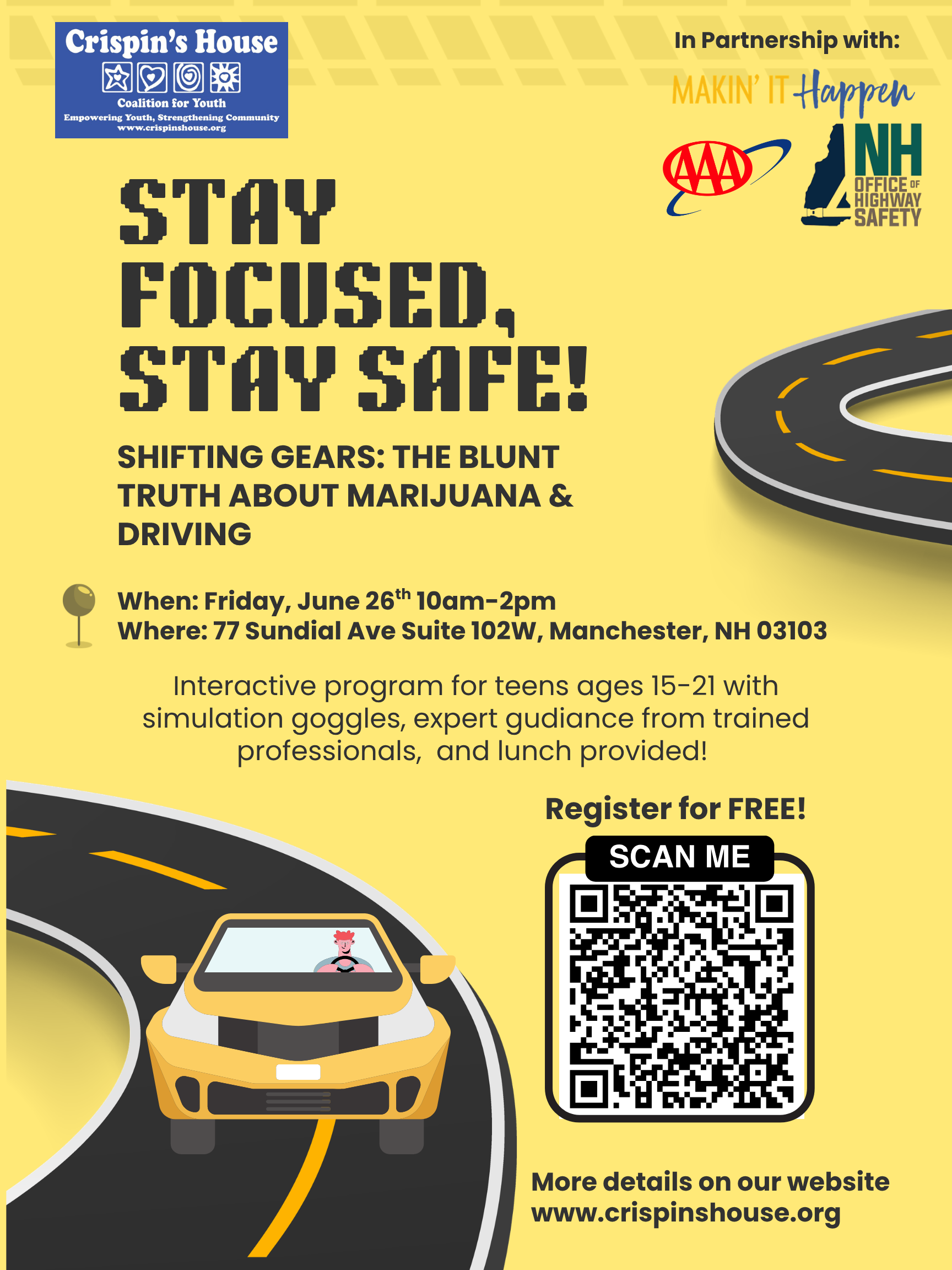 Shifting Gears Teen Driver Safety Course 