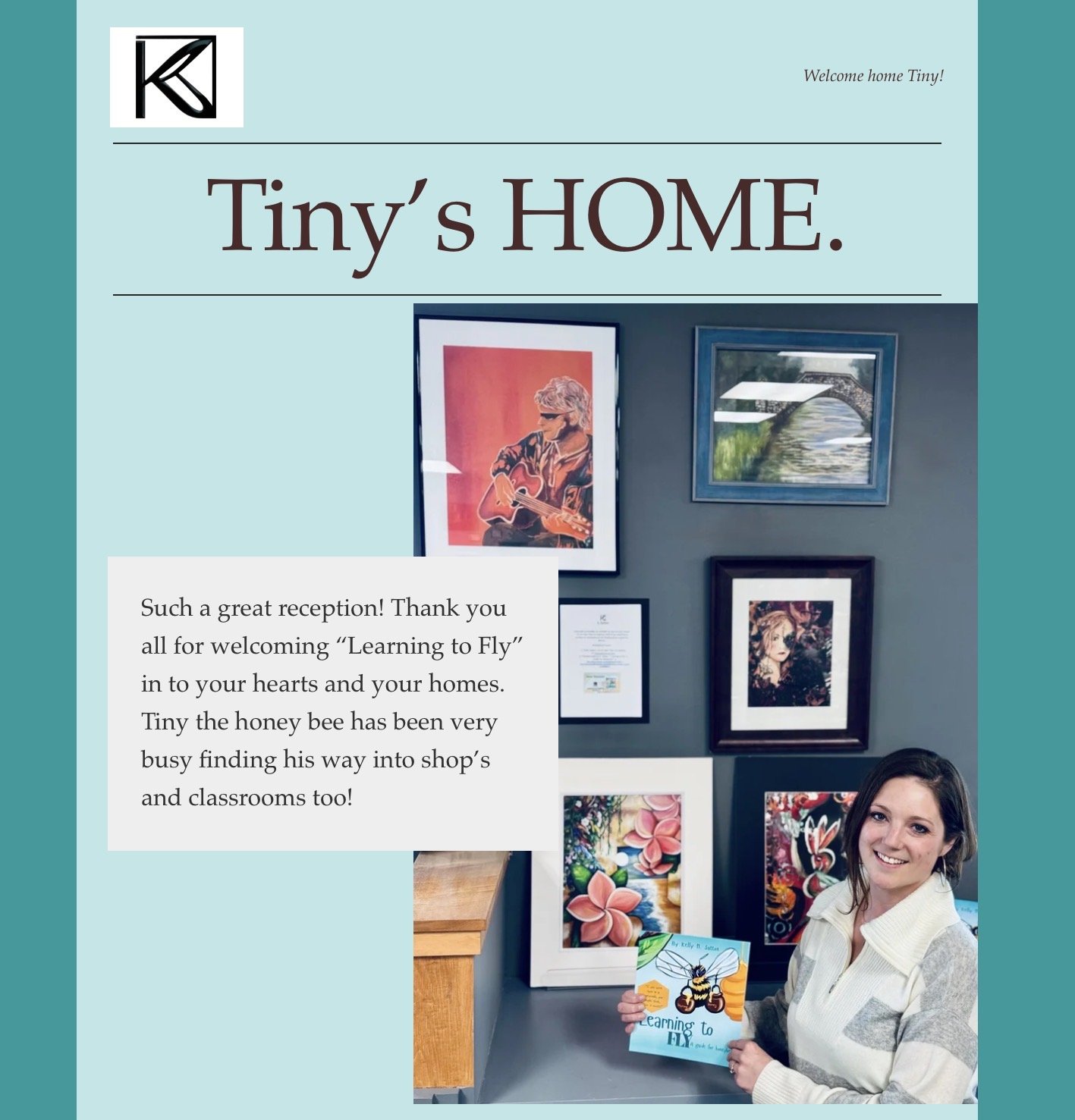Welcome HOME Tiny!