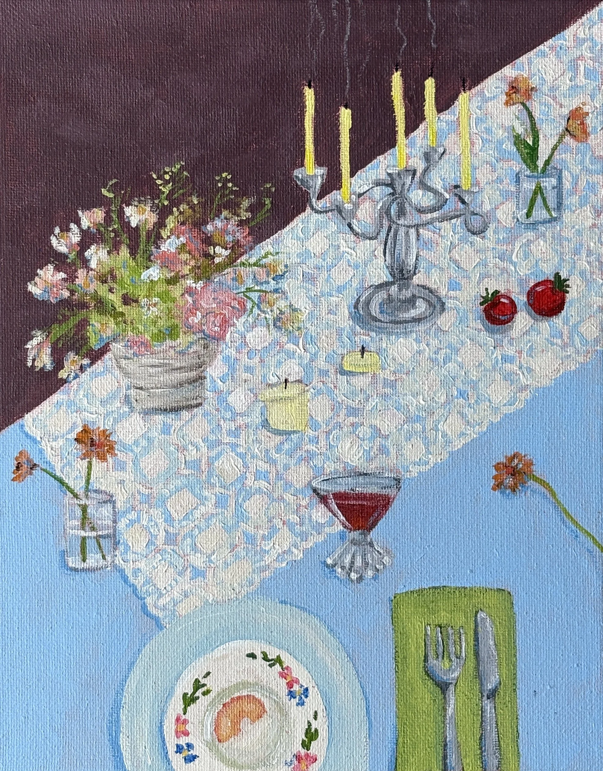 dinner party in august