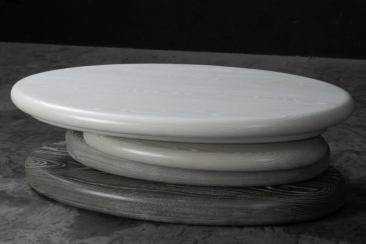 Stacked Pebble Coffee Table — Aronson Woodworks