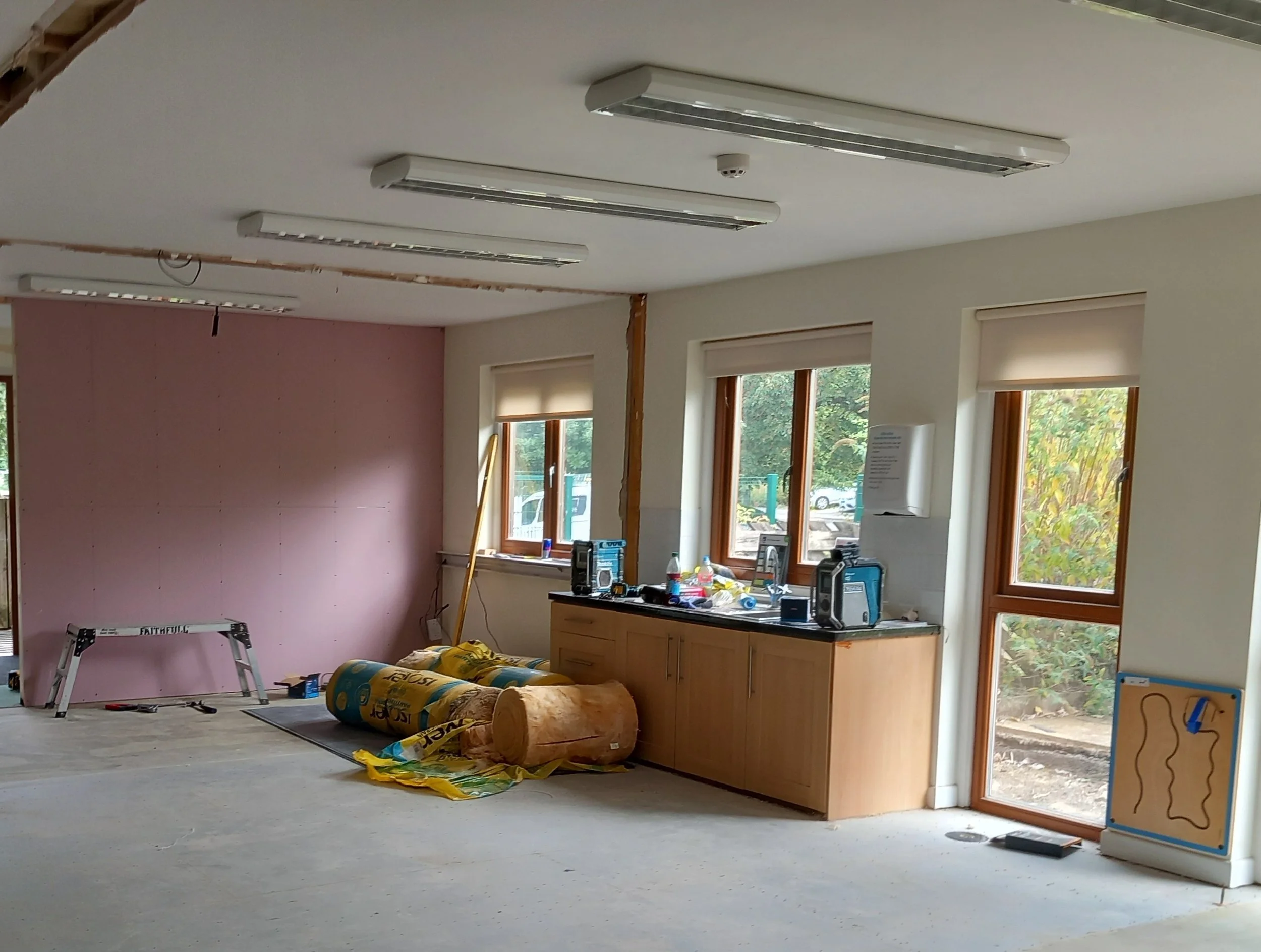 One of our refurbishment project interiors
