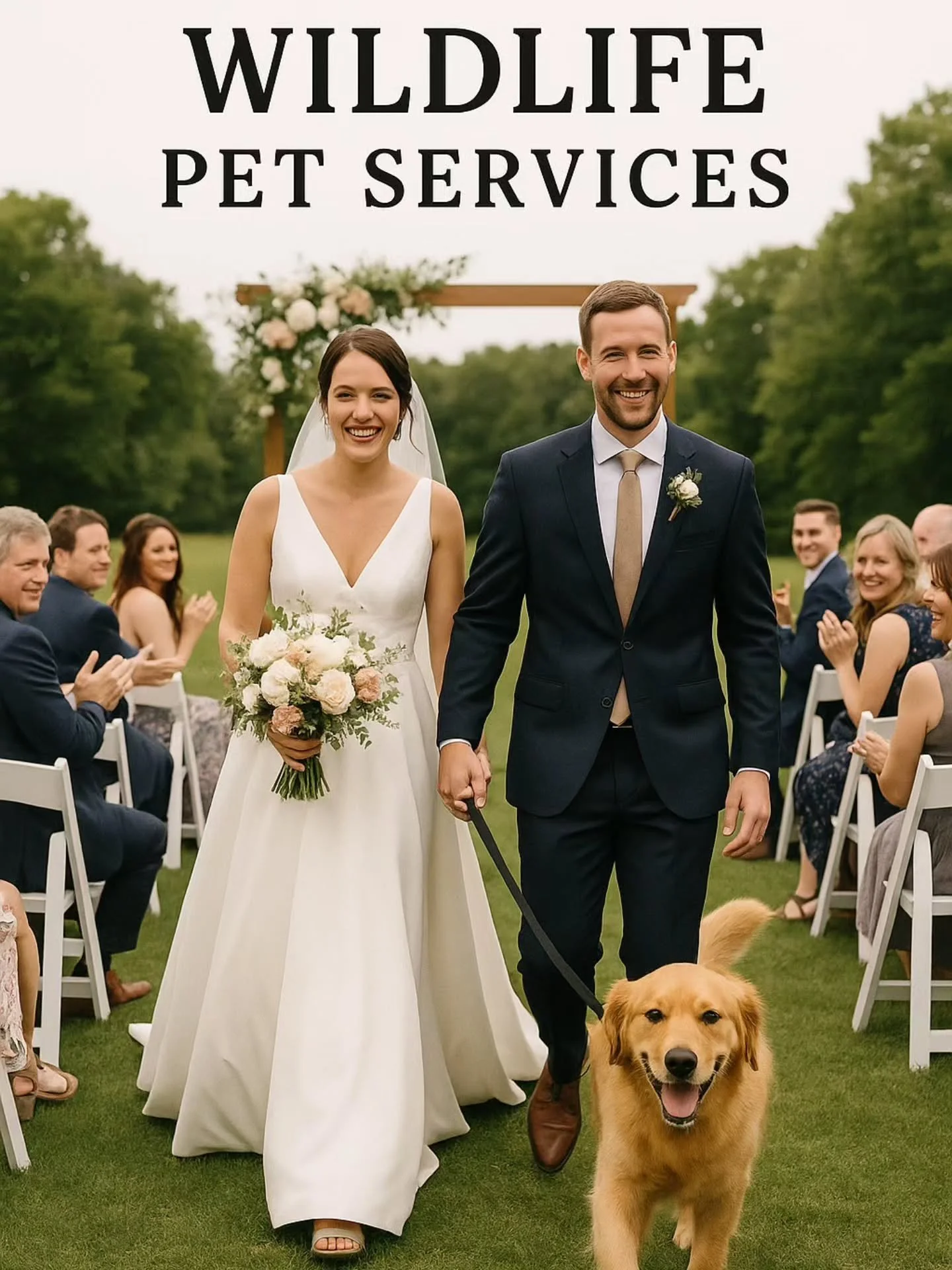 Where love meets luxury — for every paw and every vow! 💍🐾
Your wedding day isn’t just about you, it’s about your whole family, fur babies included!
From walking down the aisle to making picture-perfect memories, Wildlife Pet S