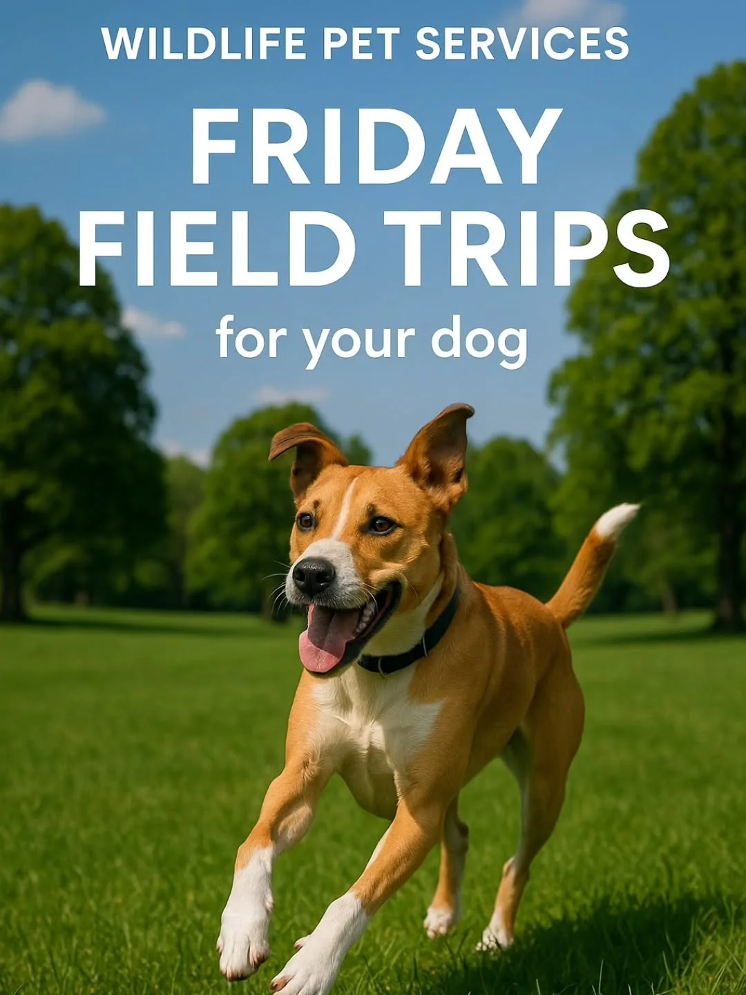 After a few rainy days, tomorrow is the perfect chance for your pup to get outside, explore new trails, and burn off that built-up energy. 🌳☀️🐕
Book a Friday Field Trip today and kick off the weekend with a fun-filled adventure at a local park! Co