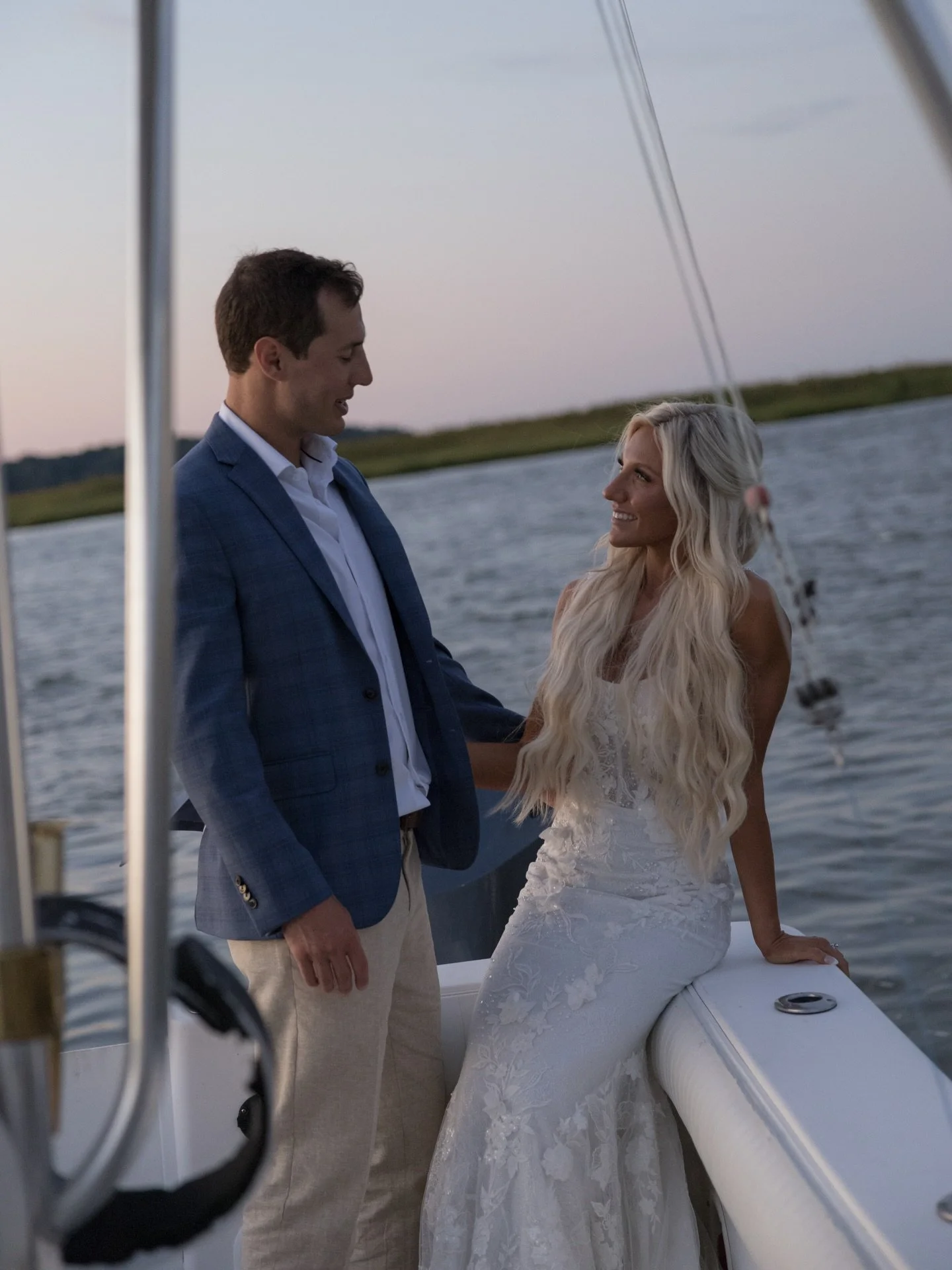 Dreaming of an east coast summer wedding ✨⛵️

Summer 2026 is just around the corner and we&rsquo;re so excited to get our couples down the aisle! 

Wedding Planning &amp; Coordination | @rsgweddings.events
Venue &amp; Catering | @gatlingpointeyachtcl