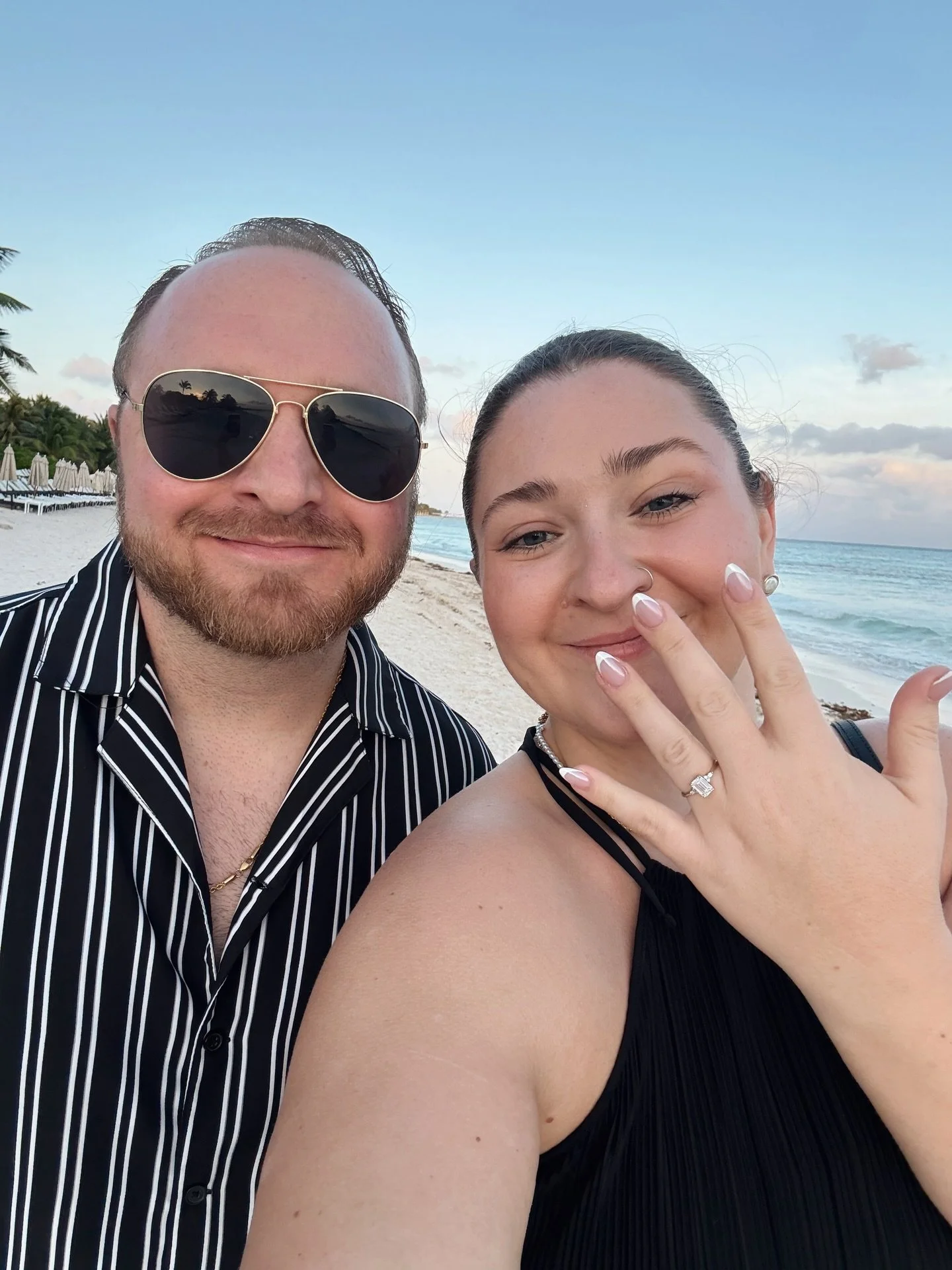 Something magical happened in Mexico 🤭💍 
Currently on cloud nine. I can&rsquo;t wait to marry my best friend ❤️&zwj;🔥