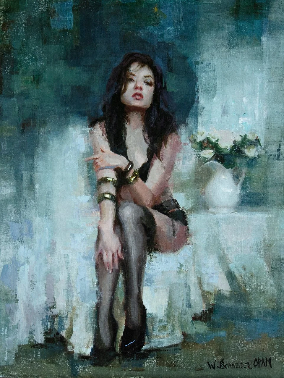 William Schneider Eternal Feminine 24x18 oil on panel $4350.jpeg