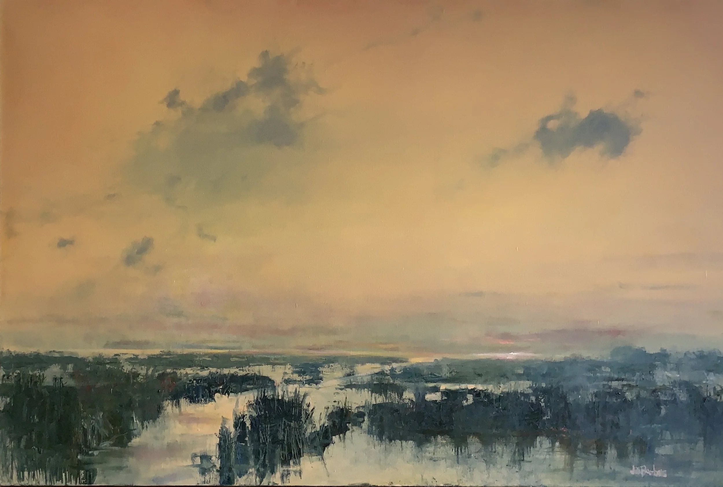 Jill Basham, Gilded 40 × 60 Oil $11,500