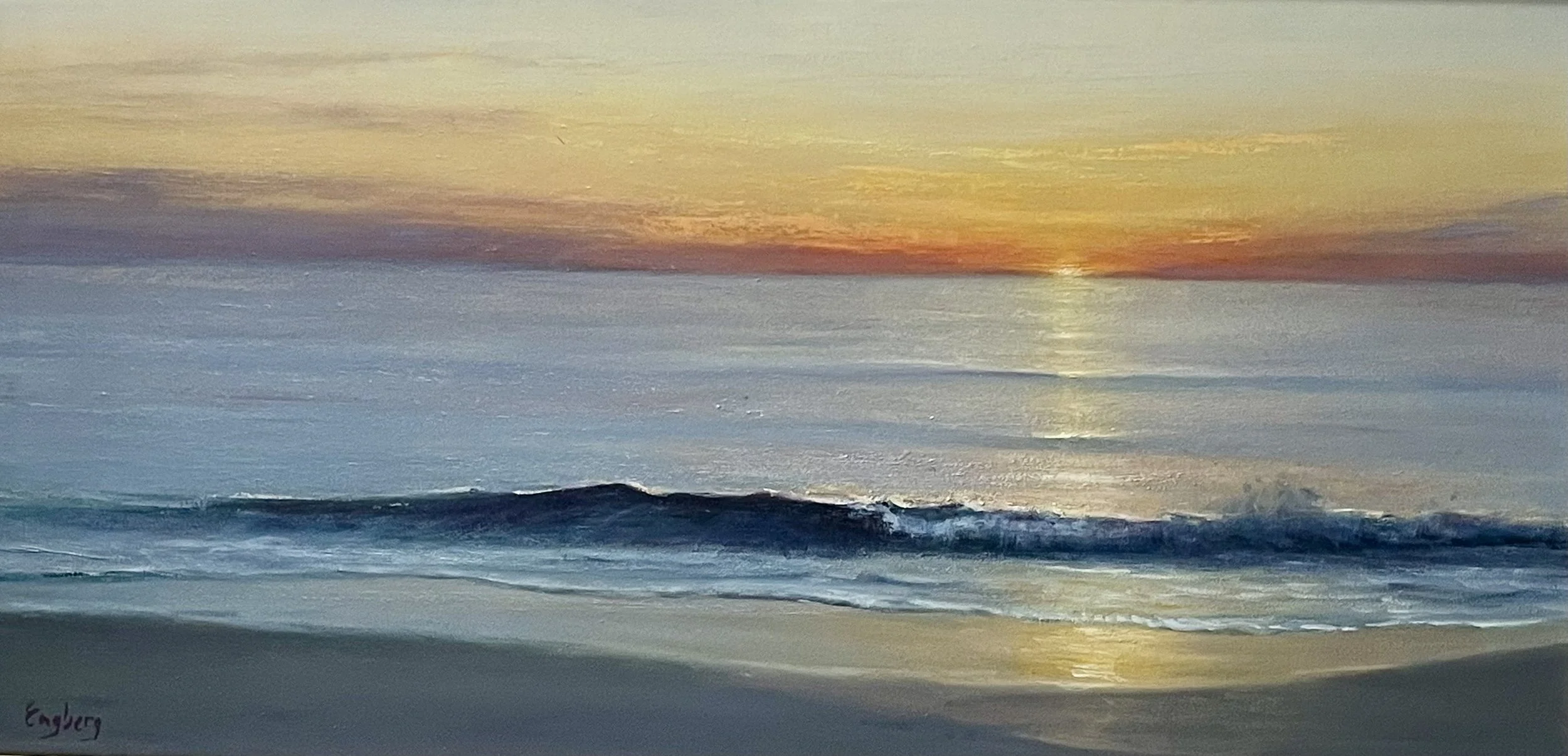 Lois Engberg, Break of Day 12x24 Oil $2800