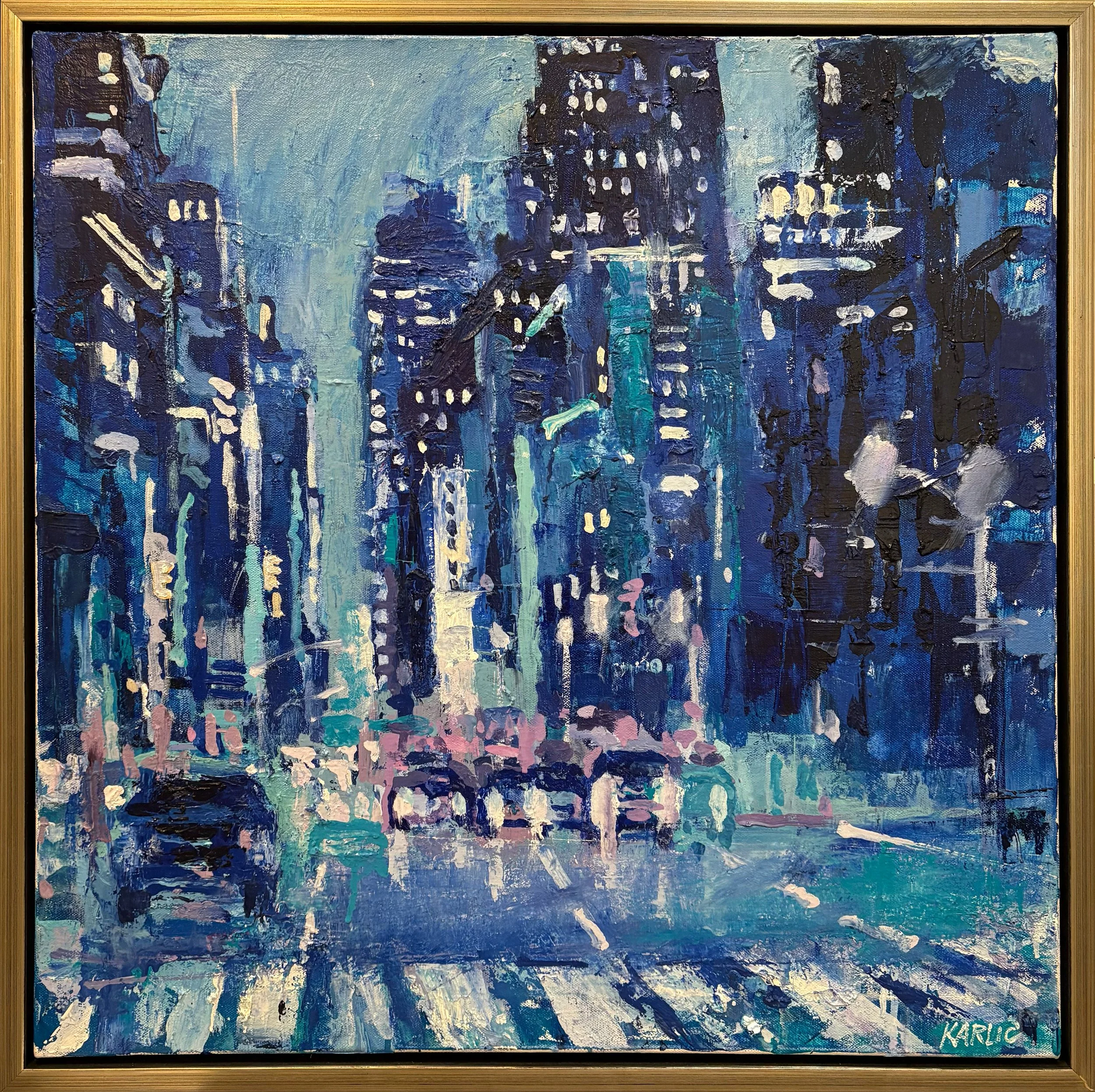 Ken Karlic, A Blue View 24 x 24 Oil $2800