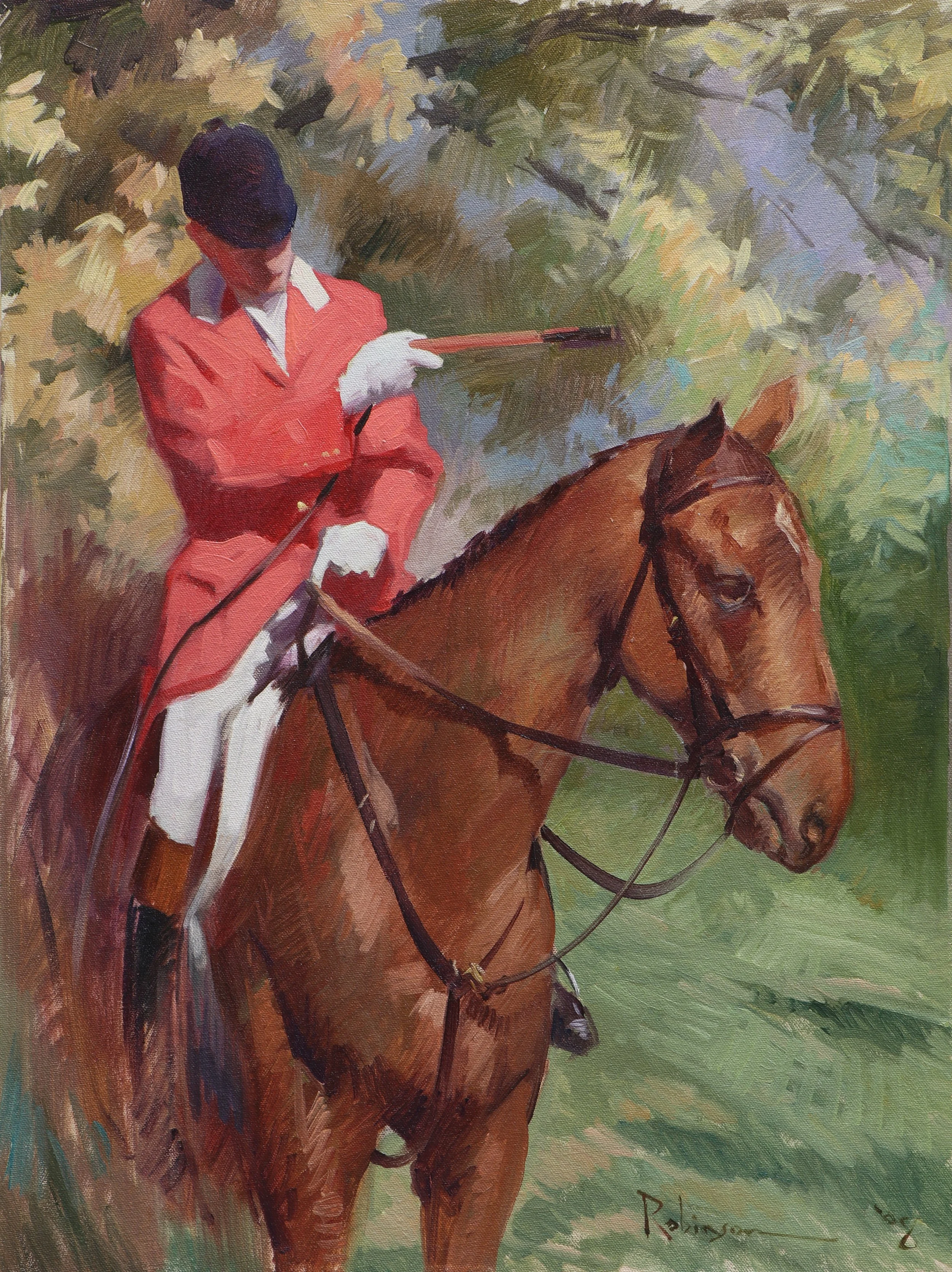Sam Robinson 108438 Whip Handle 24x18 Oil $3200.JPG