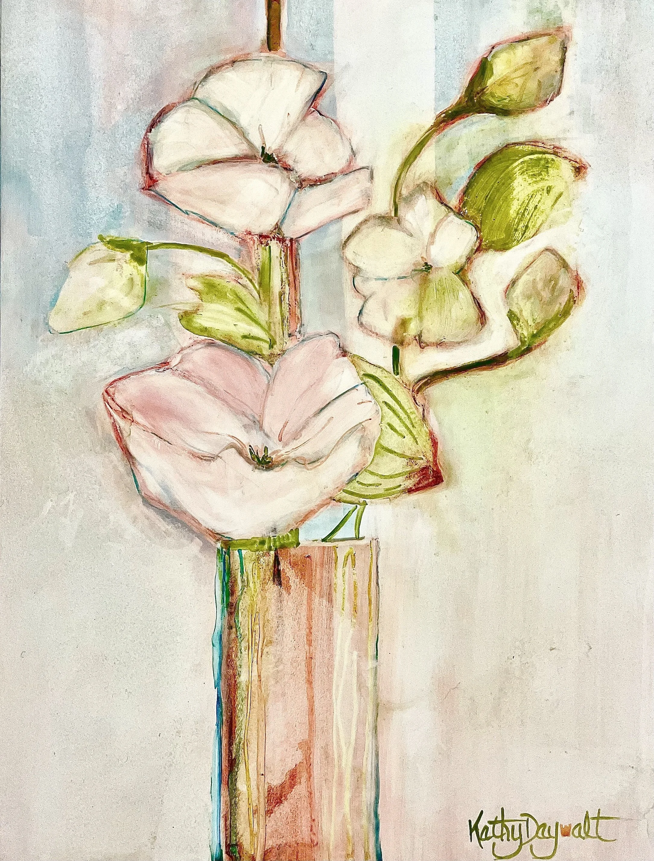 Kathy Daywalt original painting titled High Note 12x9 wcy $710