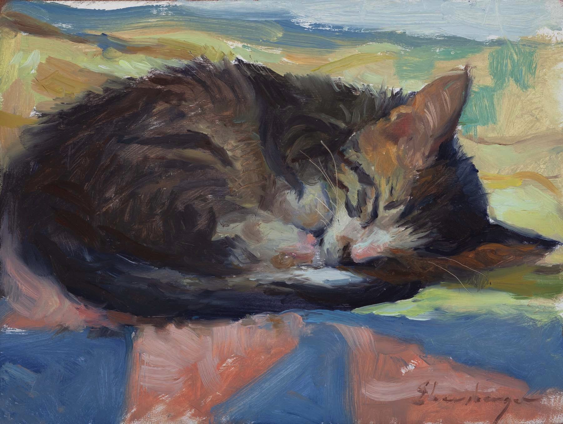 John Ebersberger Little Henry 6x8 oil $850