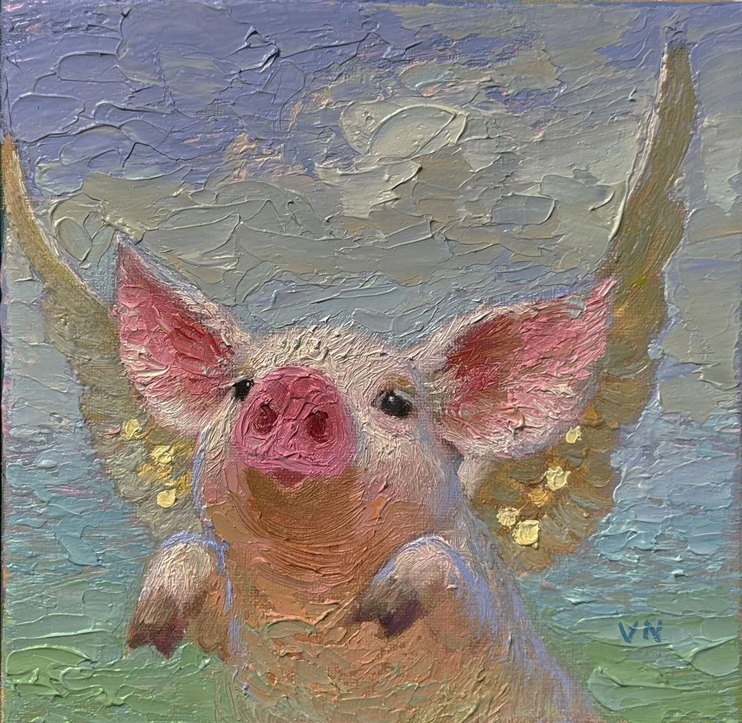Victor Nizovstev Born to Fly.8x8, $3800.jpg