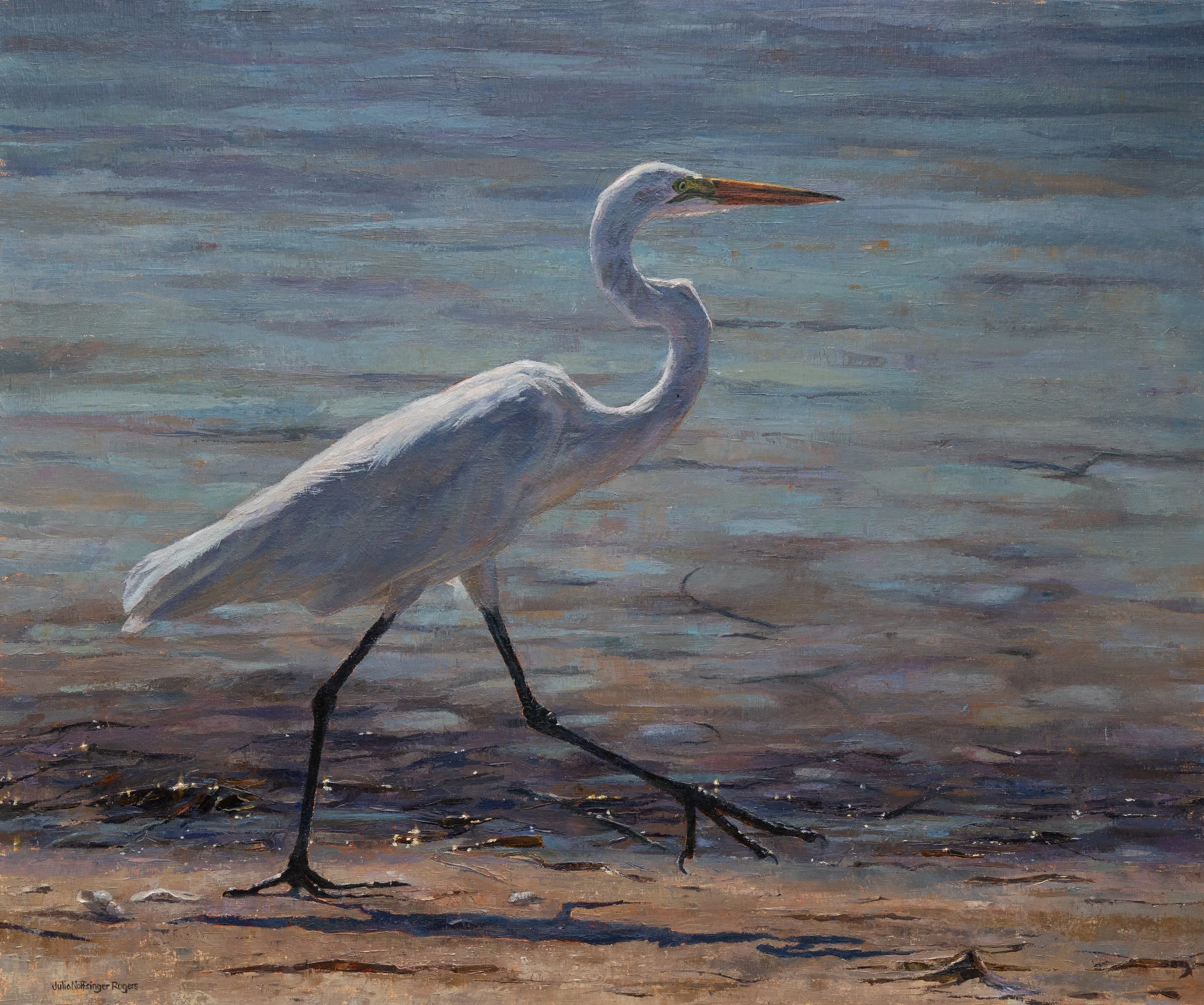 Julia Rogers Beach Trotter 30x36 oil $14000.jpg