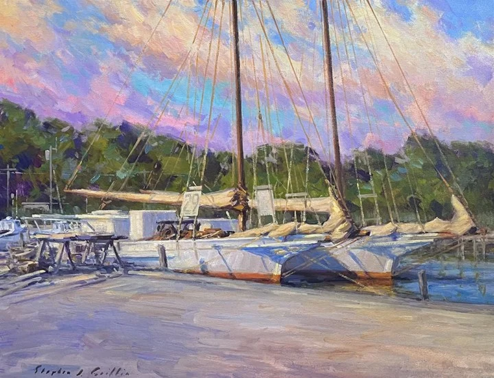 Stephen Griffin oil painting titled A Pair of Jacks 24x30 $4200