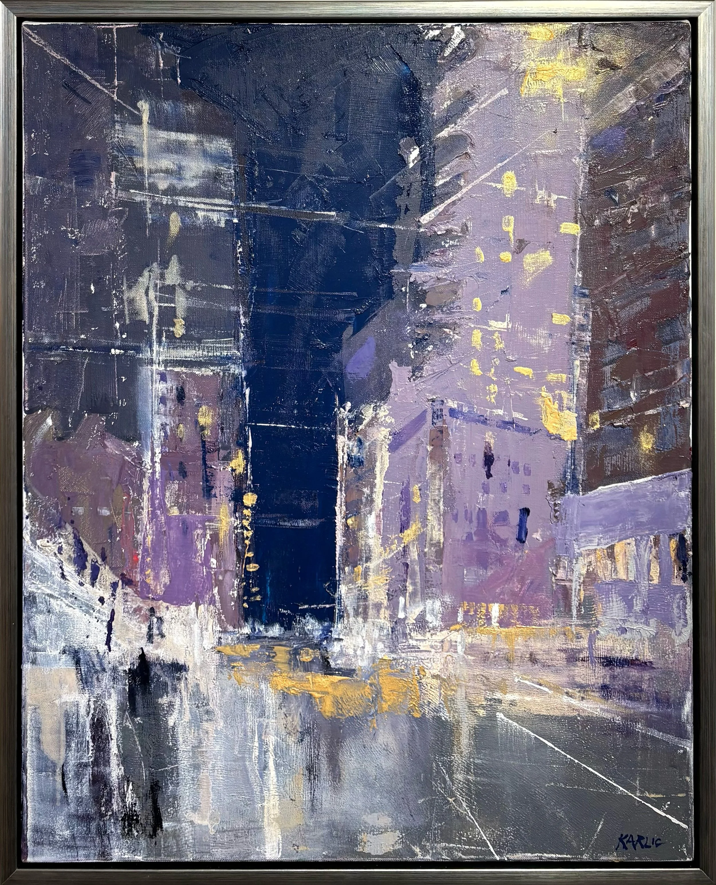 Ken Karlic, Gold Rush 30 x 24 Oil $3600