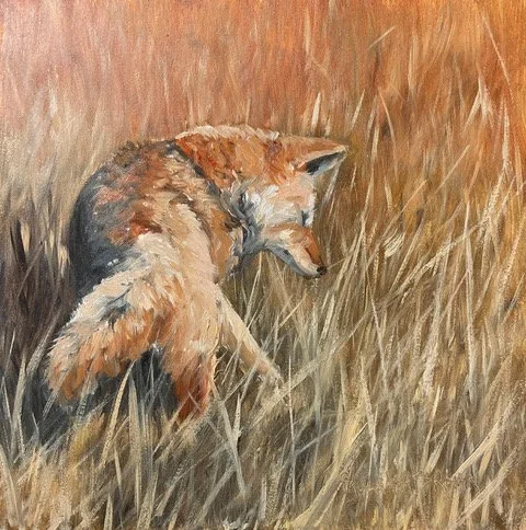 Paula Waterman Listening 6x6 $550