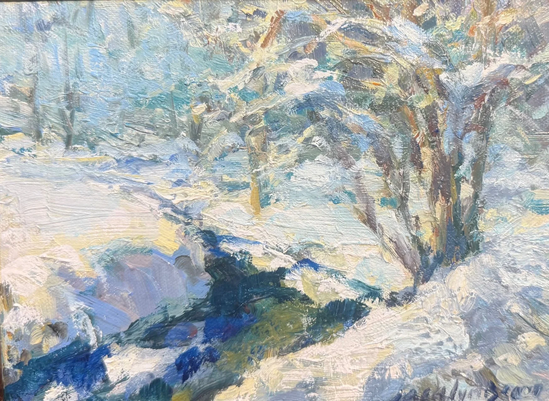 Jacayln Beam, Fluff 6 x 8 Oil $650