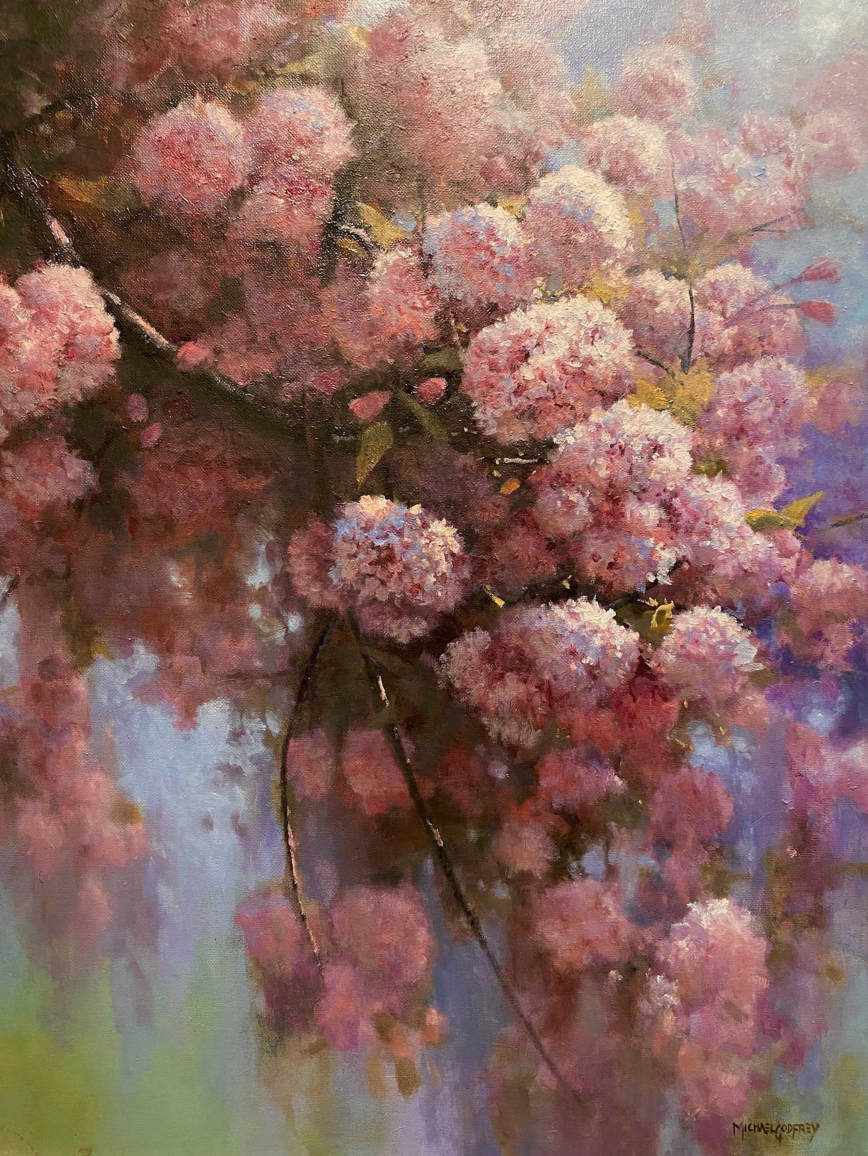 Michael Godfrey A Bouquet of Flowers oil $5950