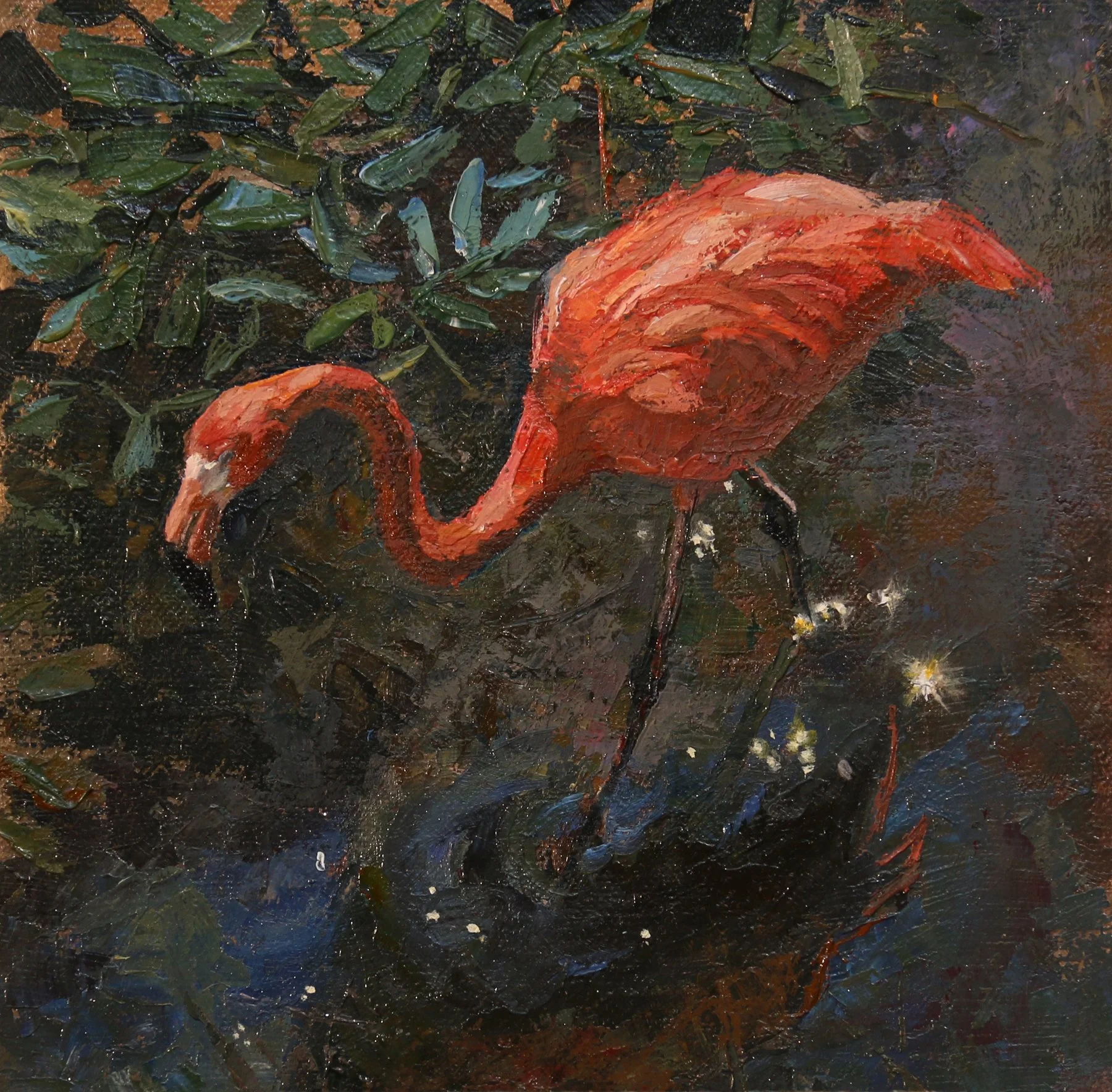 Julia Rogers, Struttin Pink Stuff 24 × 24
Oil