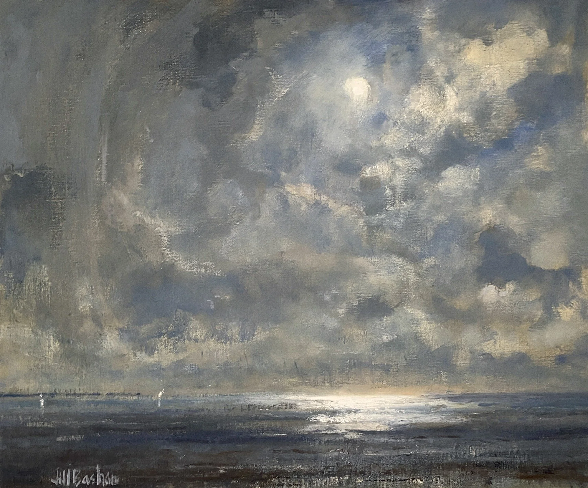Jill Basham Timeless 20x24  oil linen panel 4200