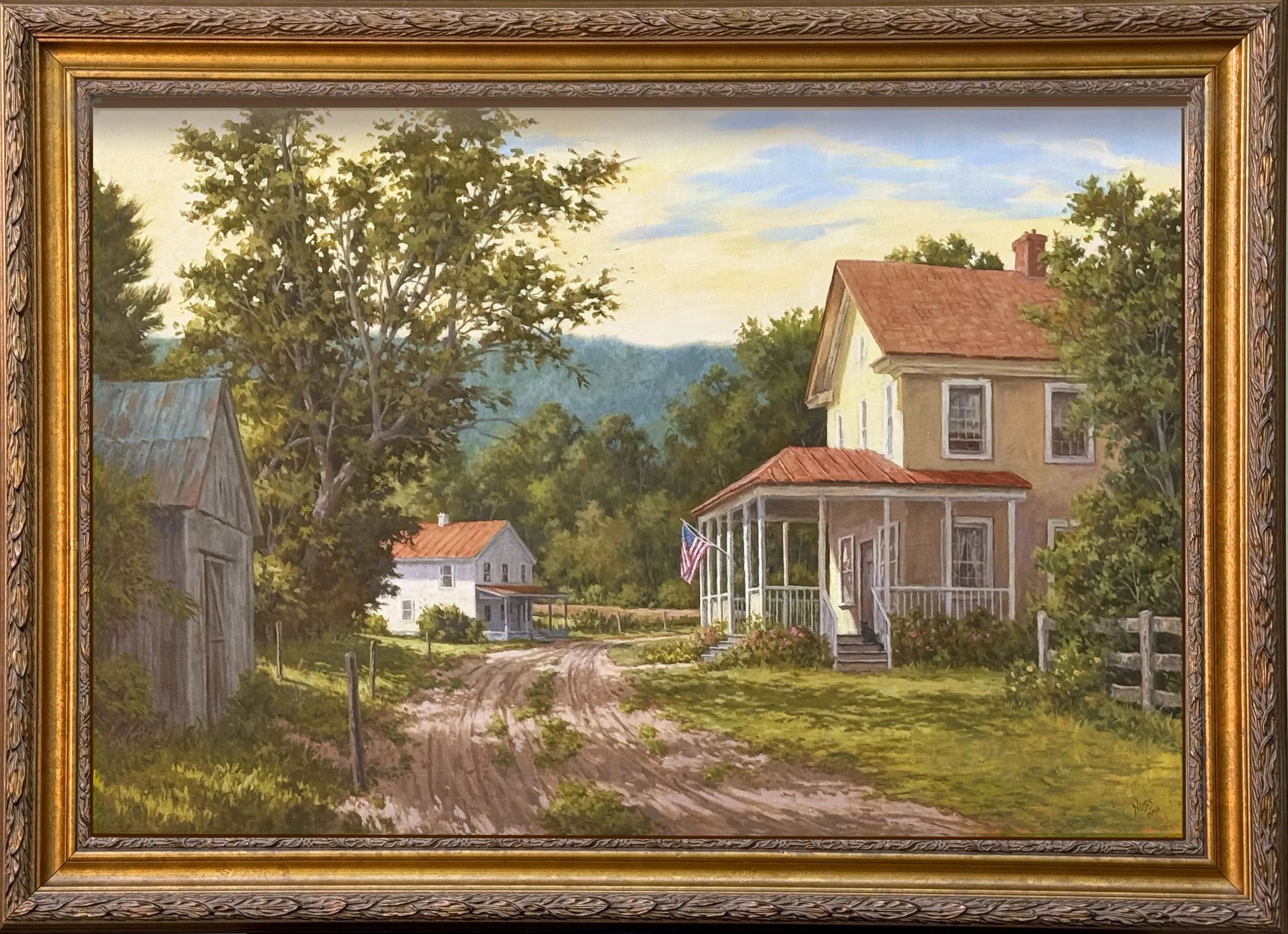 Barbara Nuss, Remember When 24 x 36 Oil $9400