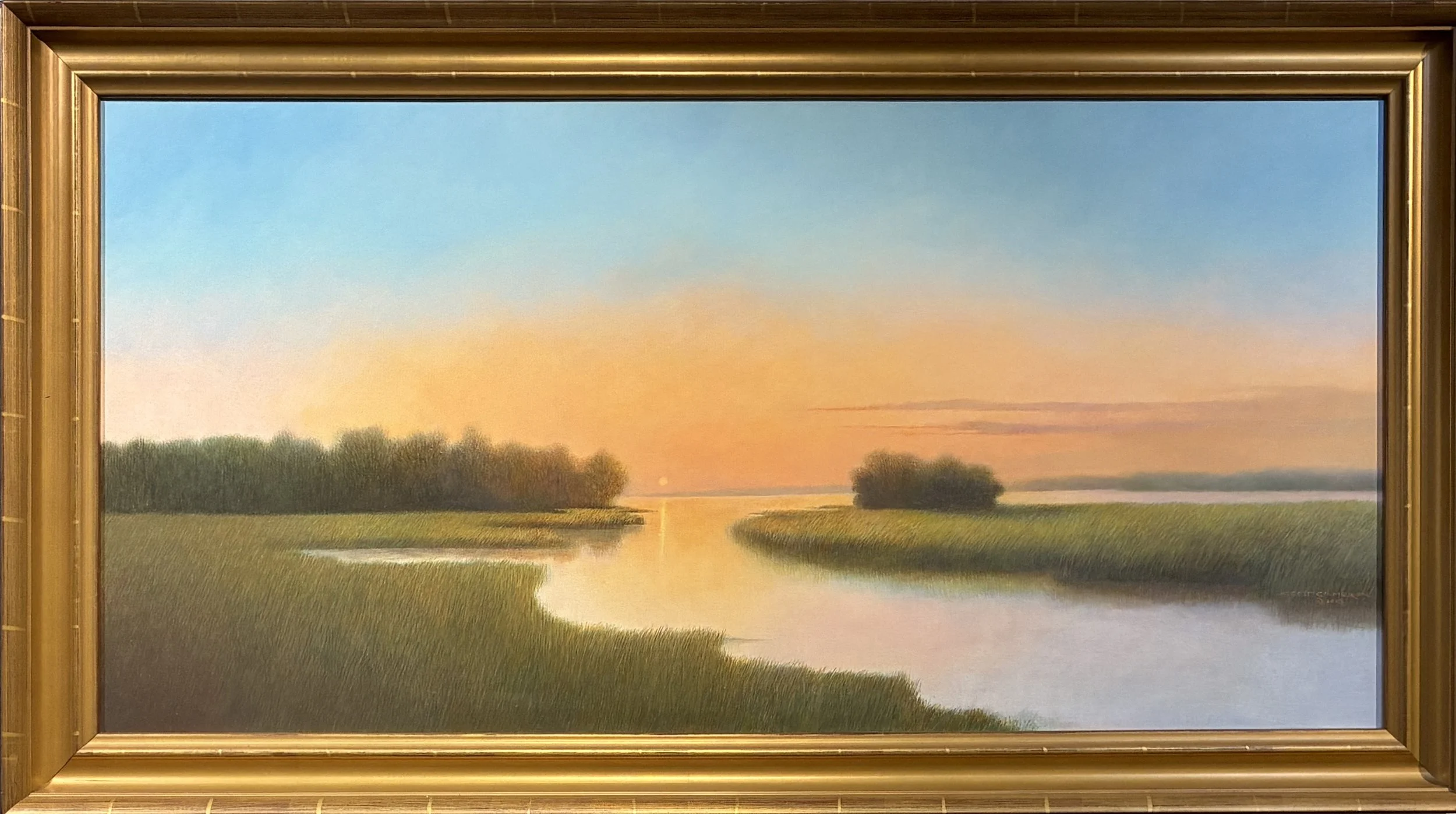 Scott Cameron, Evening Solace 20x40 Oil $5200