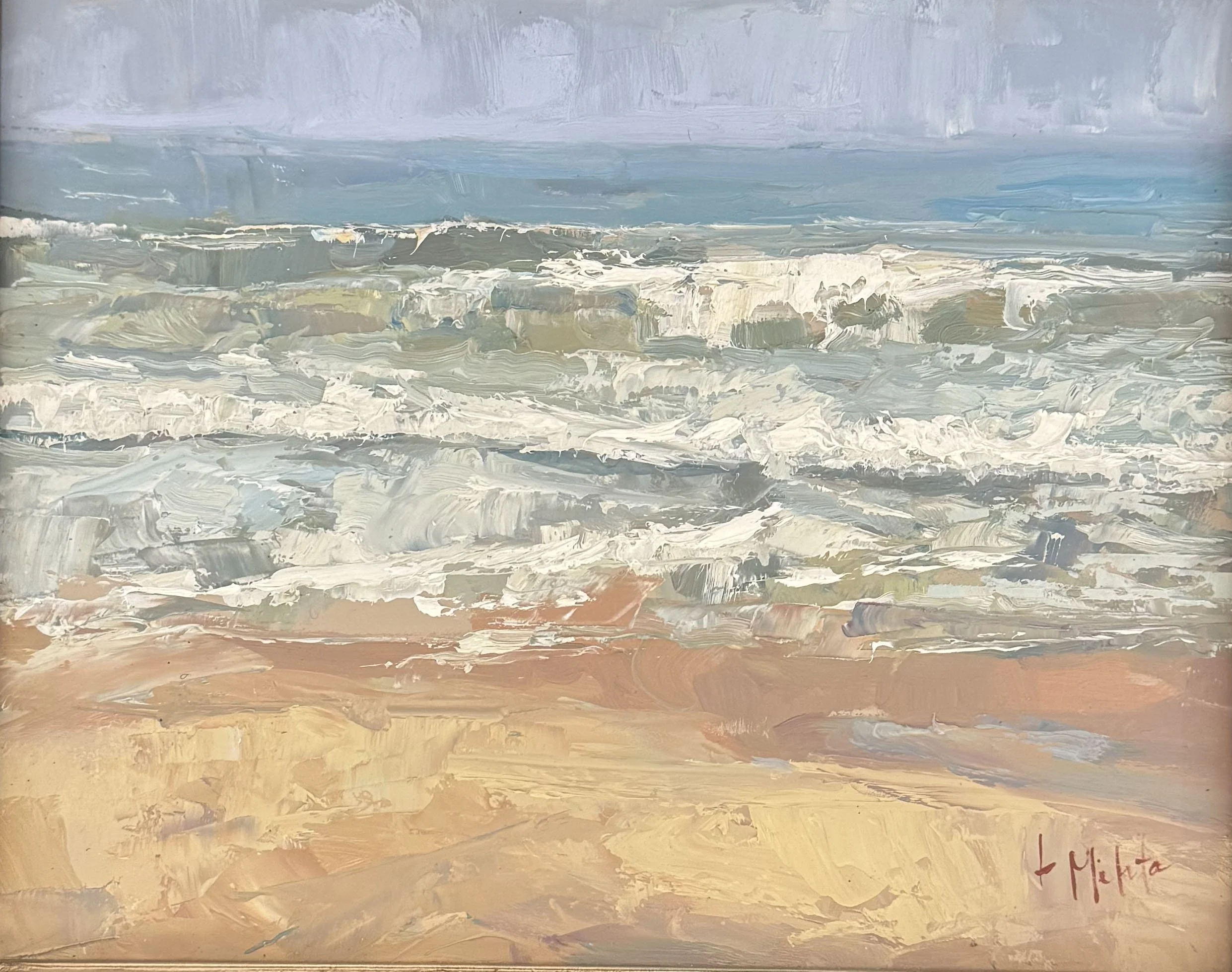 Lynn Mehta, Peaceful Day 8 x 10 Oil  $700 