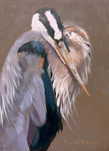 Paula Waterman, Relaxed 12 x 9 Oil $975