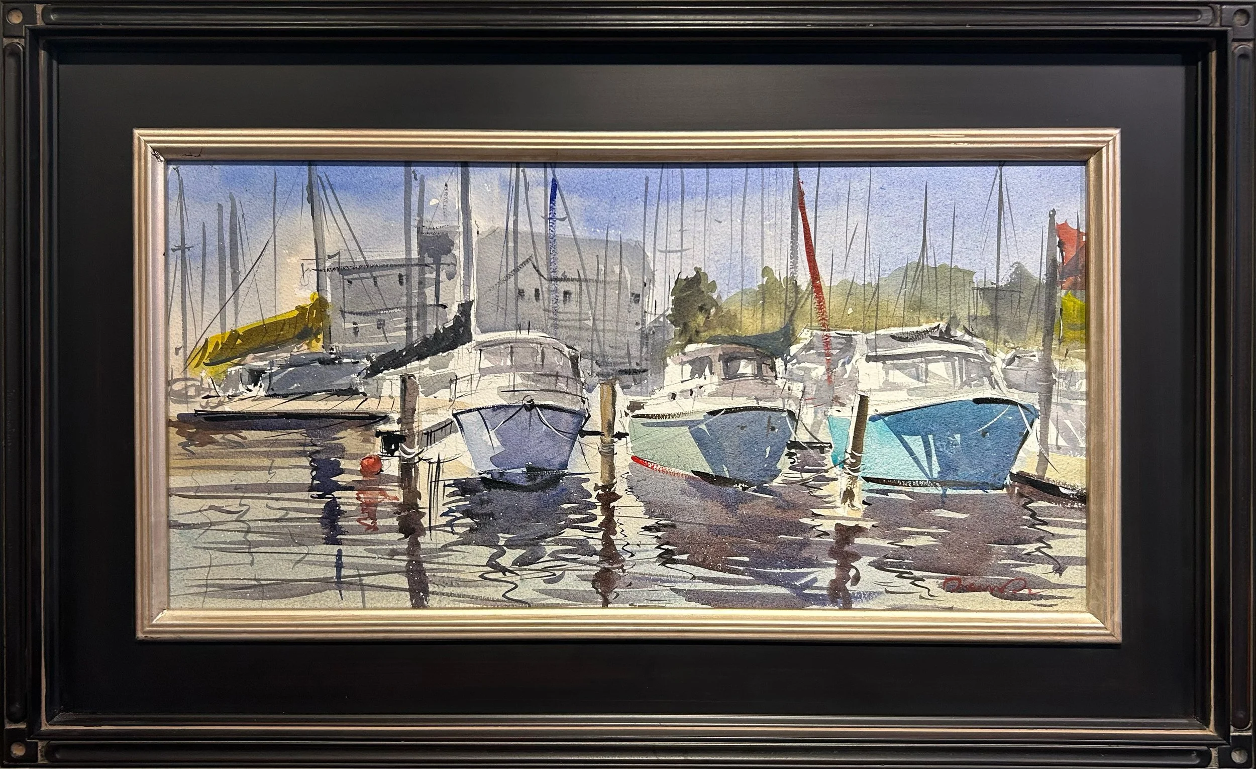 Ronaldo Dorado, Morning Glow 12 × 24
Watercolor