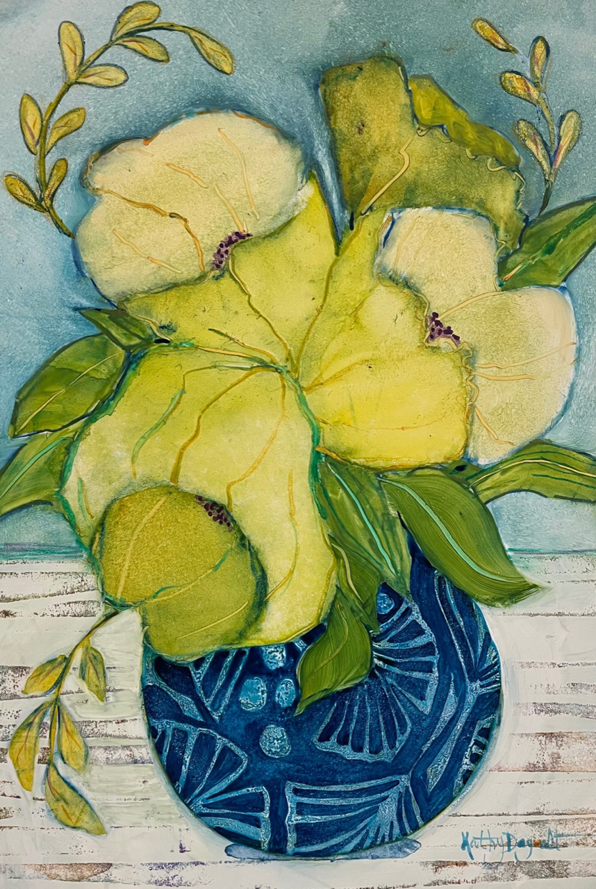 Kathy Daywalt, Sunny Side 12x8 WatercolorYupo $725