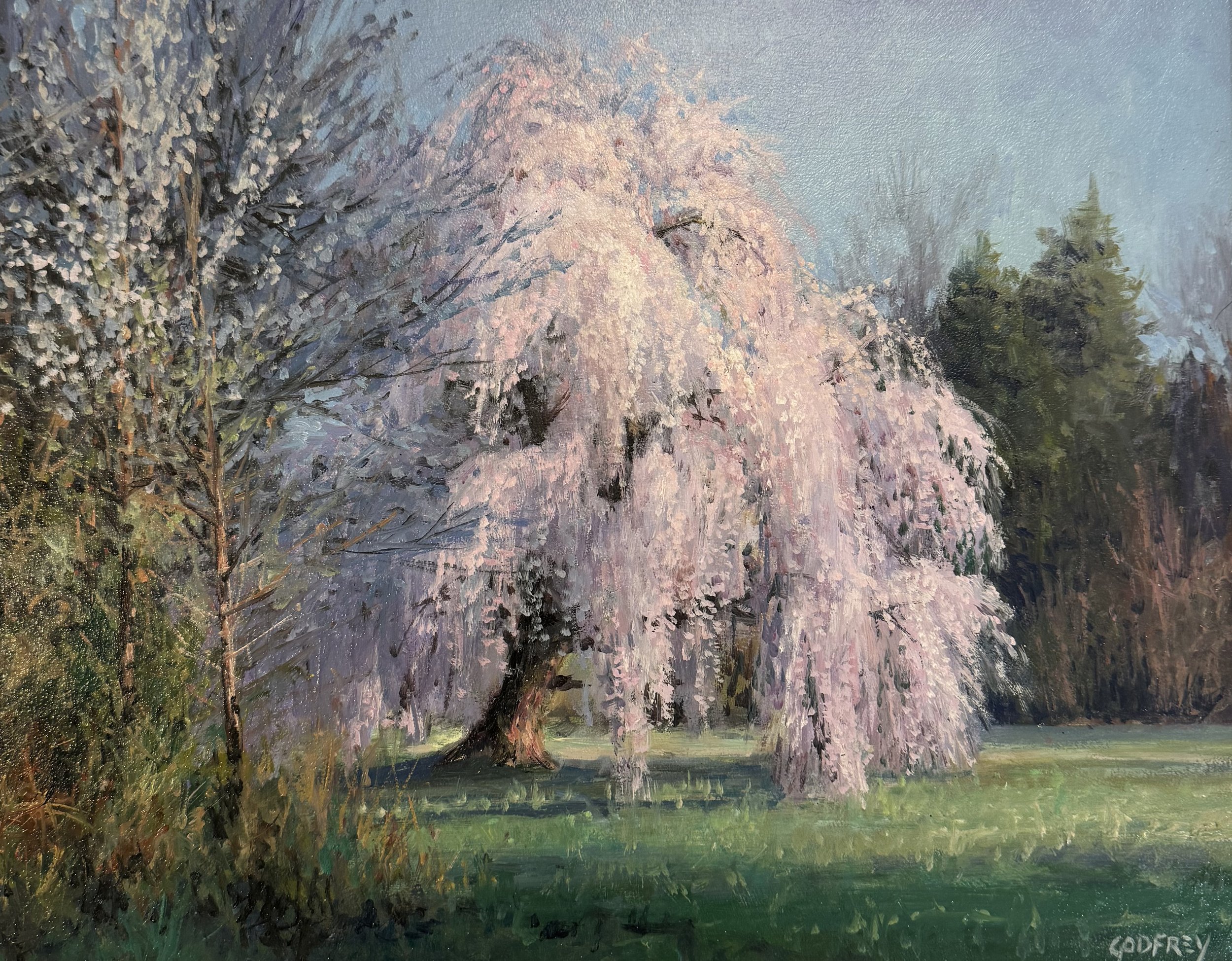 Micheal Godfrey, The Sweet Air of April 11x14 $4600