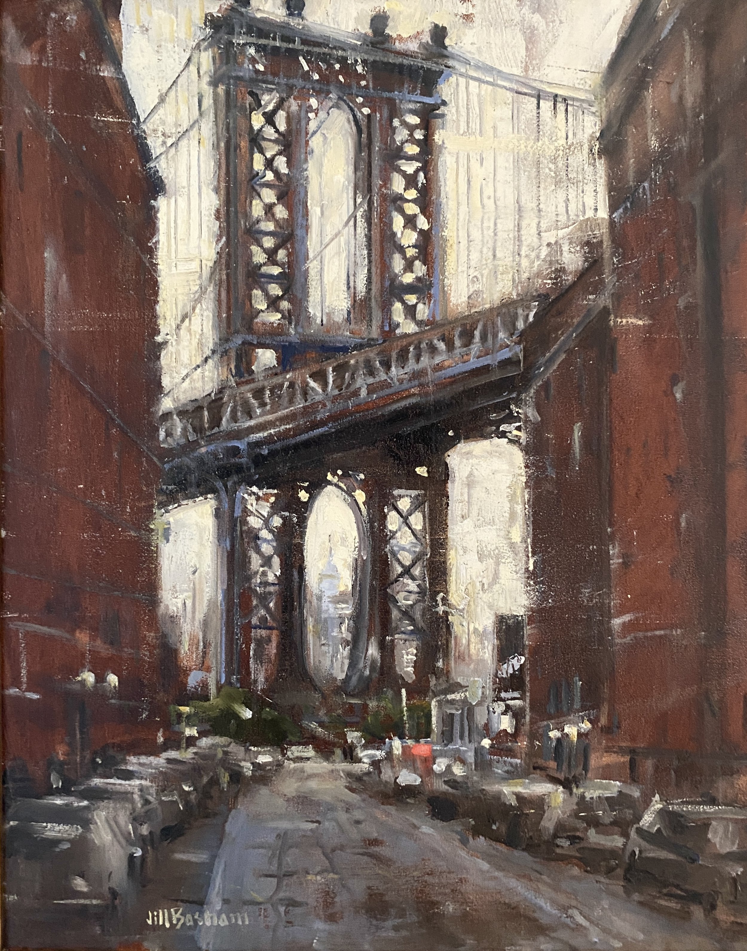 Jill Basham, Shadow of Greatness 30 × 24 Oil $5800