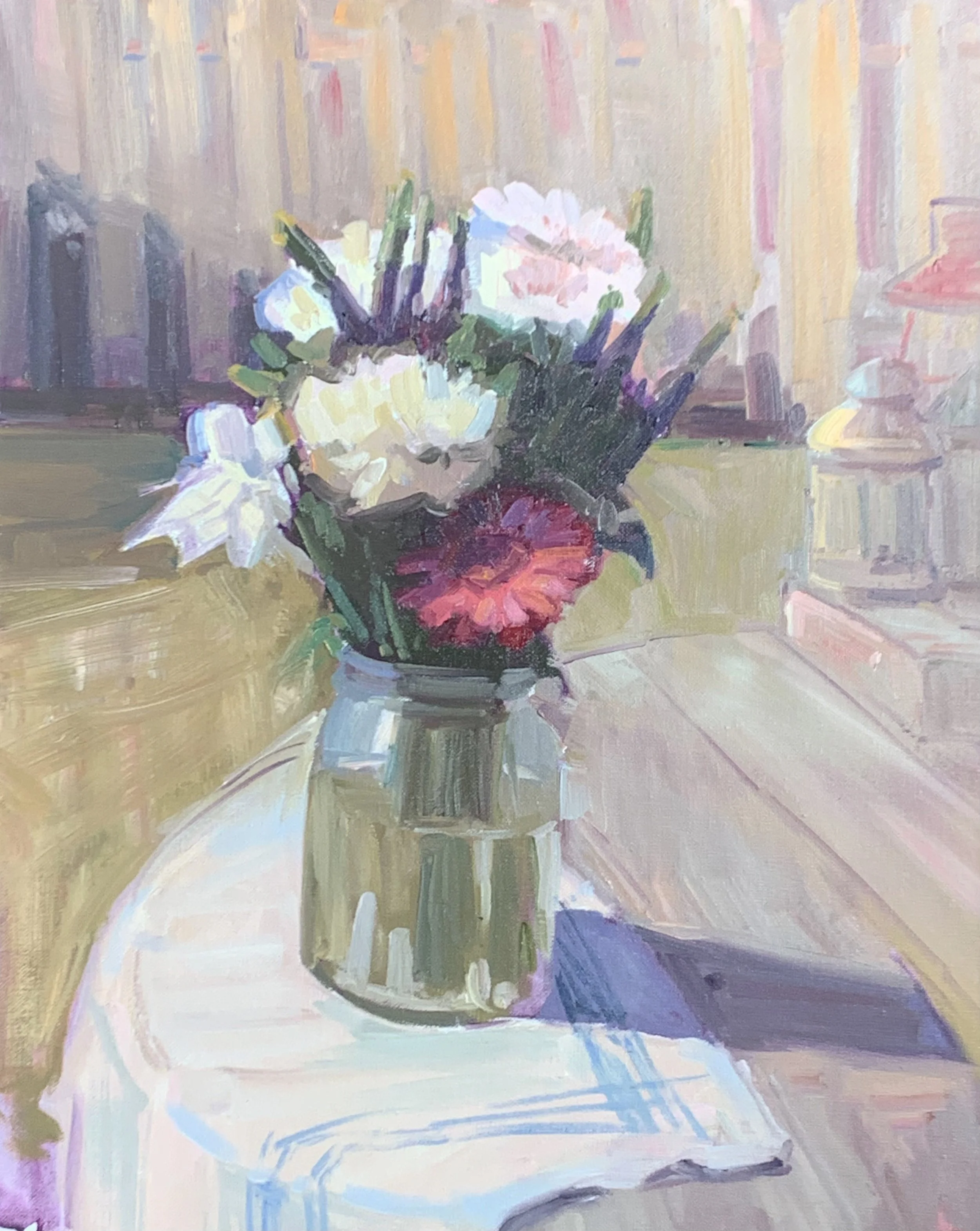 Christopher Best, A Simple Jar 20x16 Oil $1150