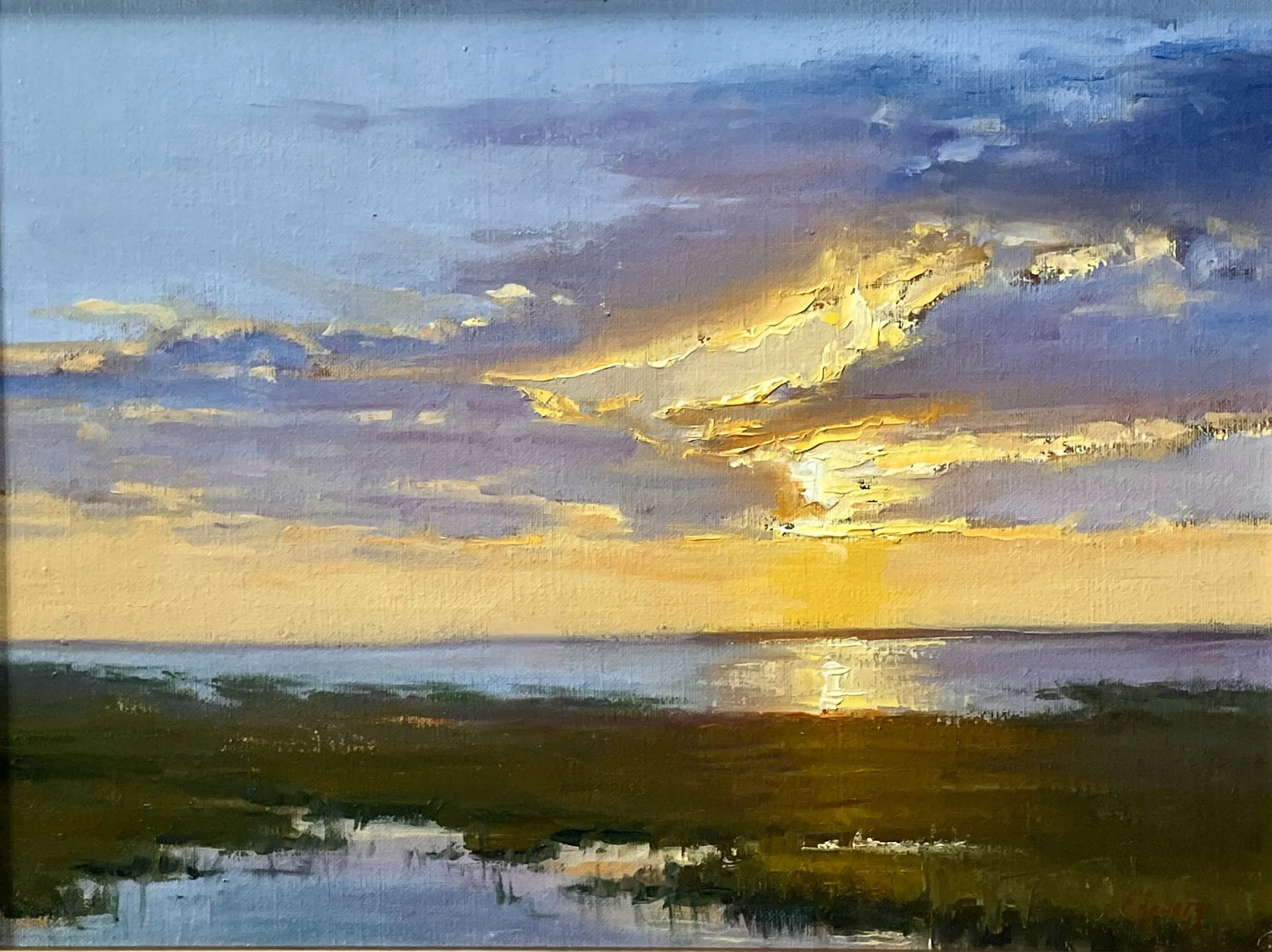 Lois Engberg, Grand Finale 12x16 Oil $2100