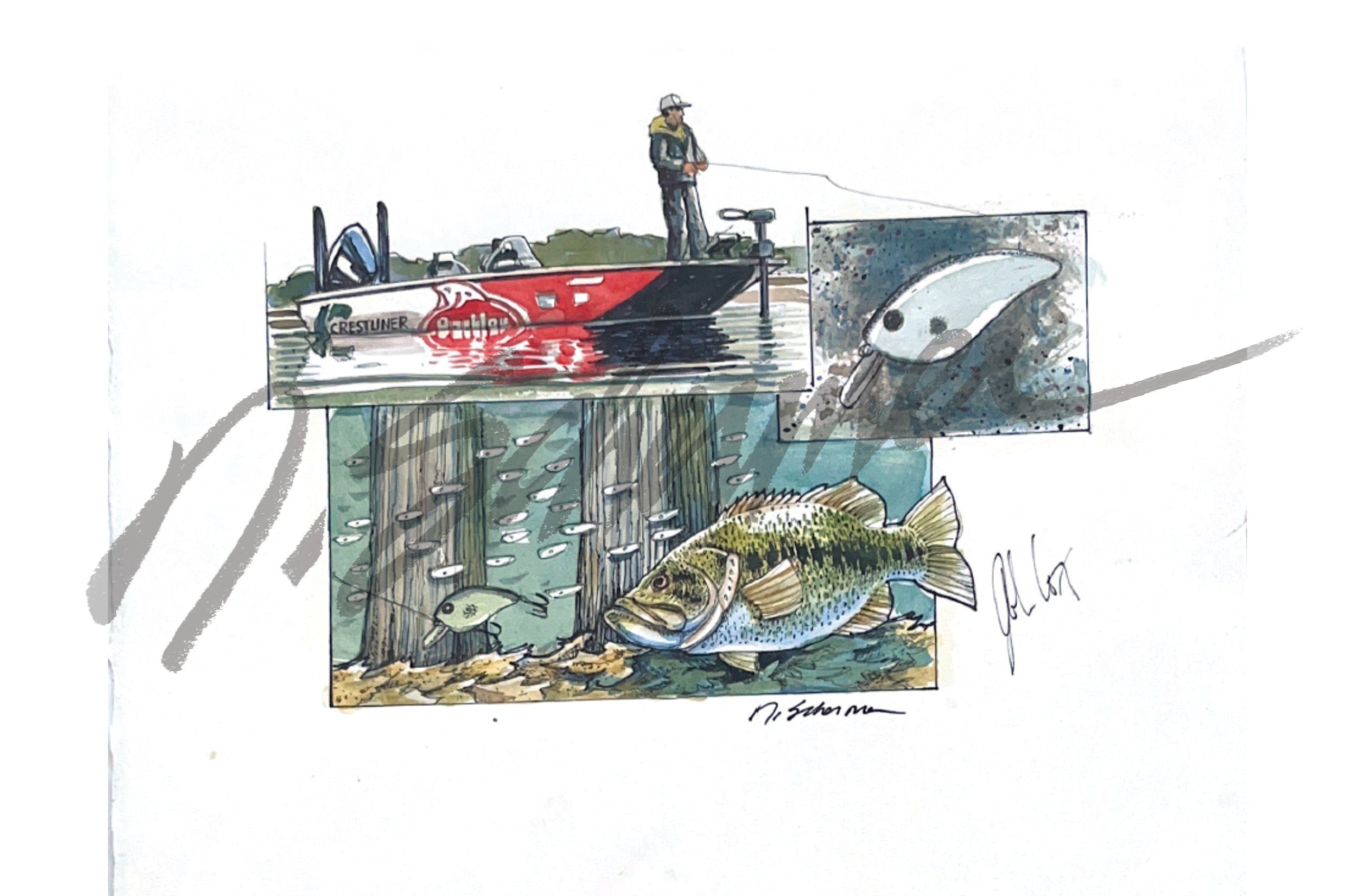 John Cox Illustration Original